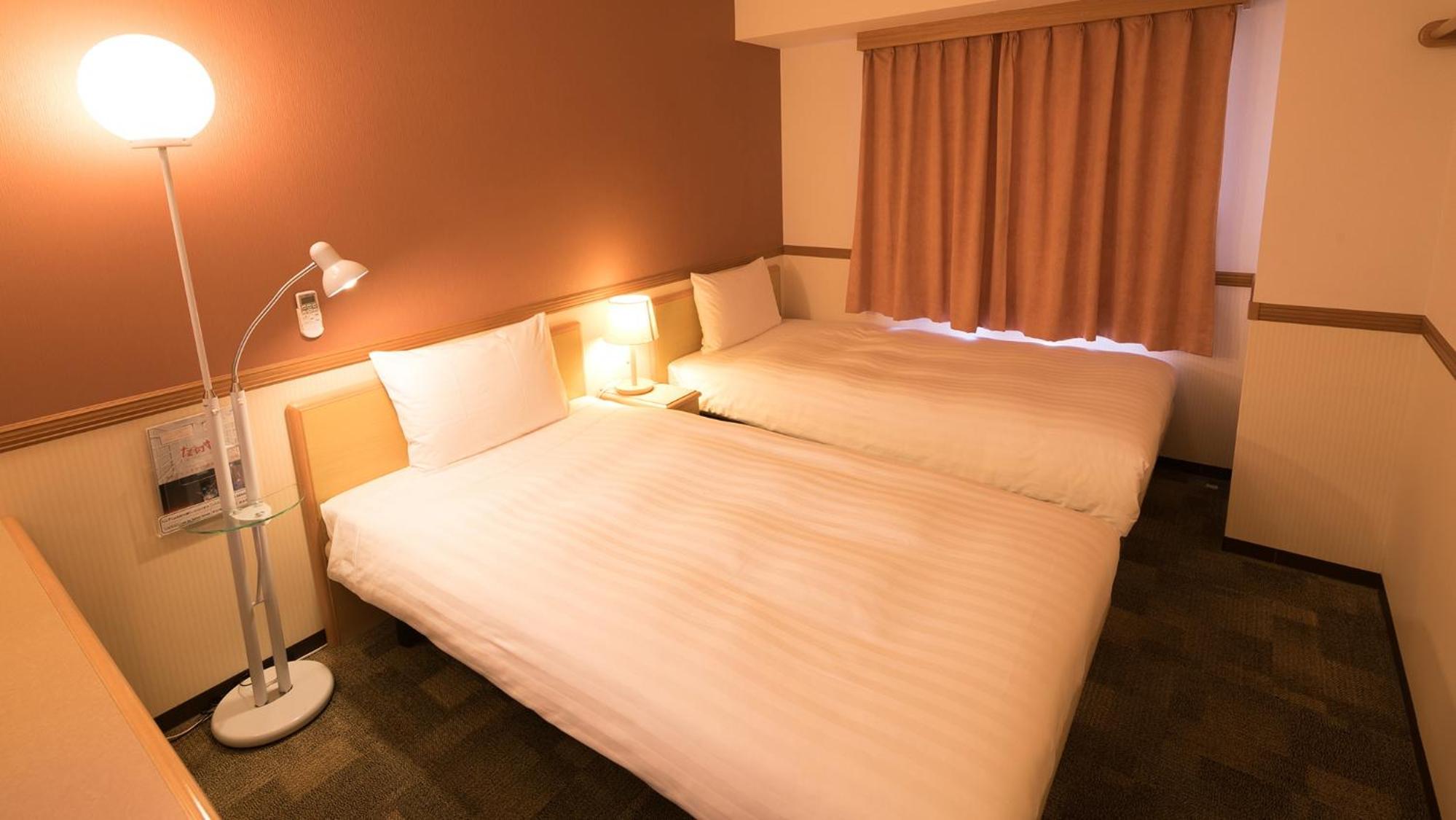 Room, Twin Beds, Toyoko inn tokuyama-eki shinkansen-guchi 6/7