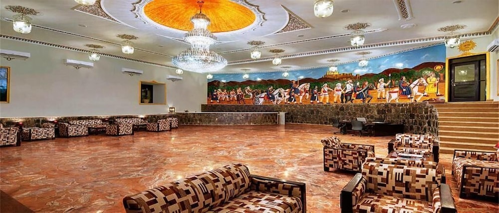 Lobby at The Amargarh Udaipur, UDAIPUR