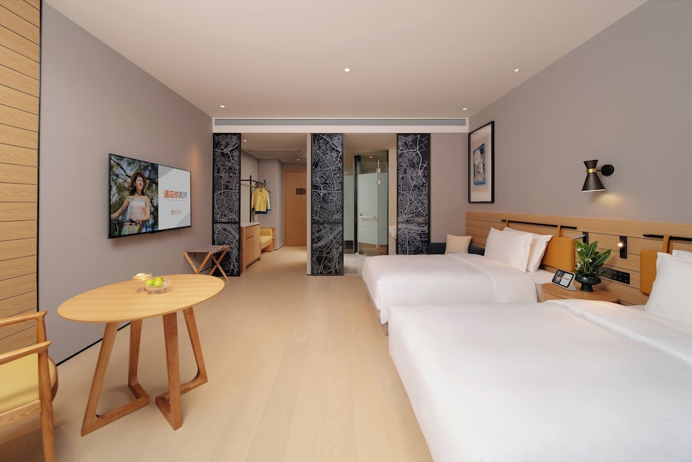 Room at SSAW Boutique Hotel Hangzhou Chengjun, HANGZHOU