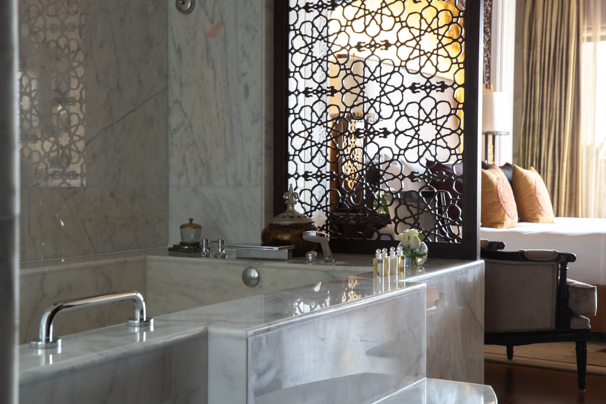 1 Bedroom, Imperial, Spa, Suite, King Bed, Club Lounge Access، Jumeirah Zabeel Saray Dubai 4/4