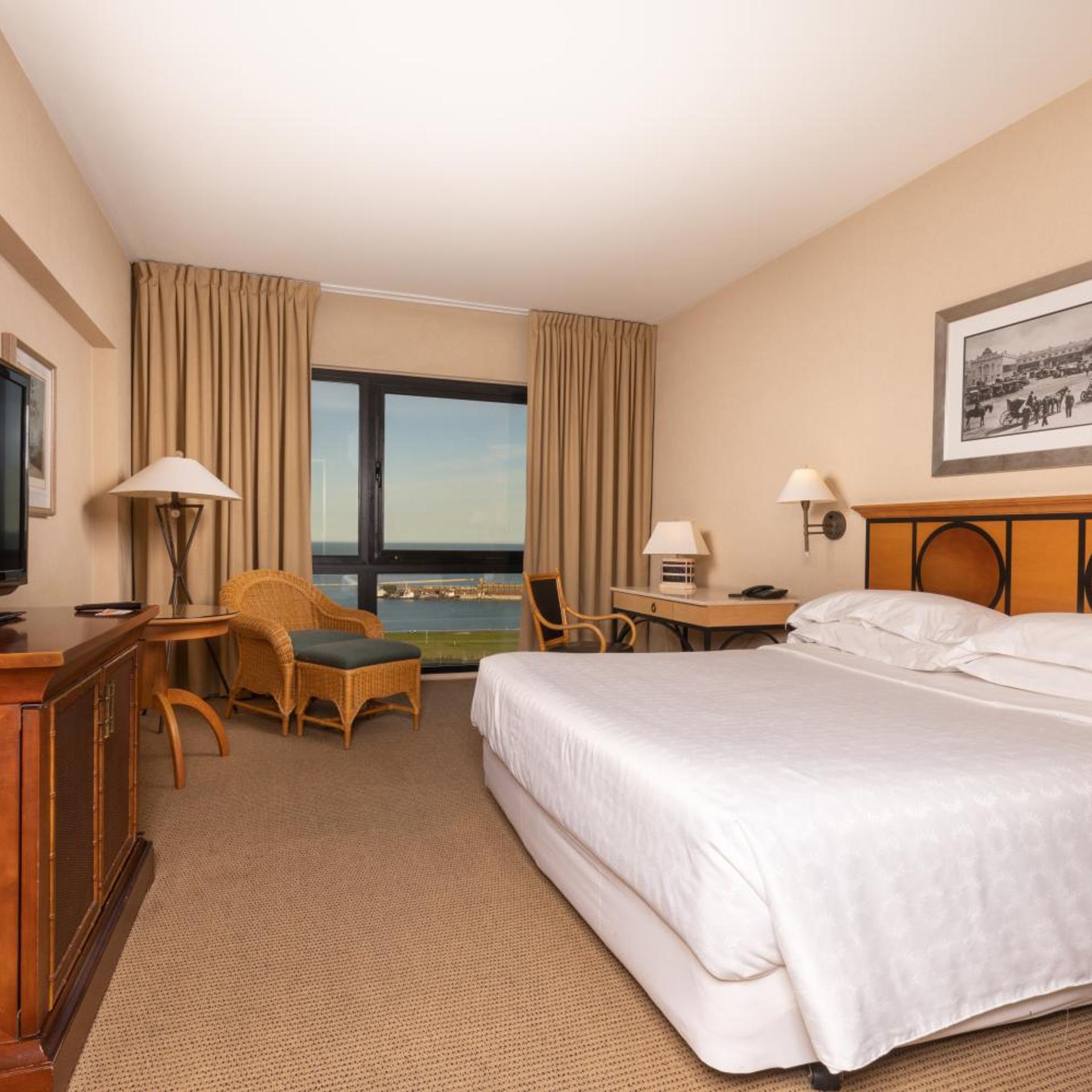 غرفة بسرير كينج بإطلالة على البحر، Sheraton Mar Del Plata Hotel 3/7