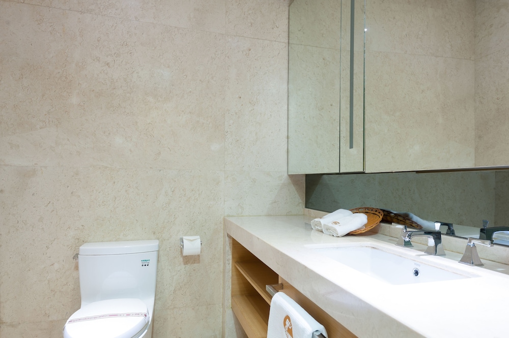 غرفة ديلوكس بسريرين منفصلين، Yicheng Apartment Poly World Center 4/6