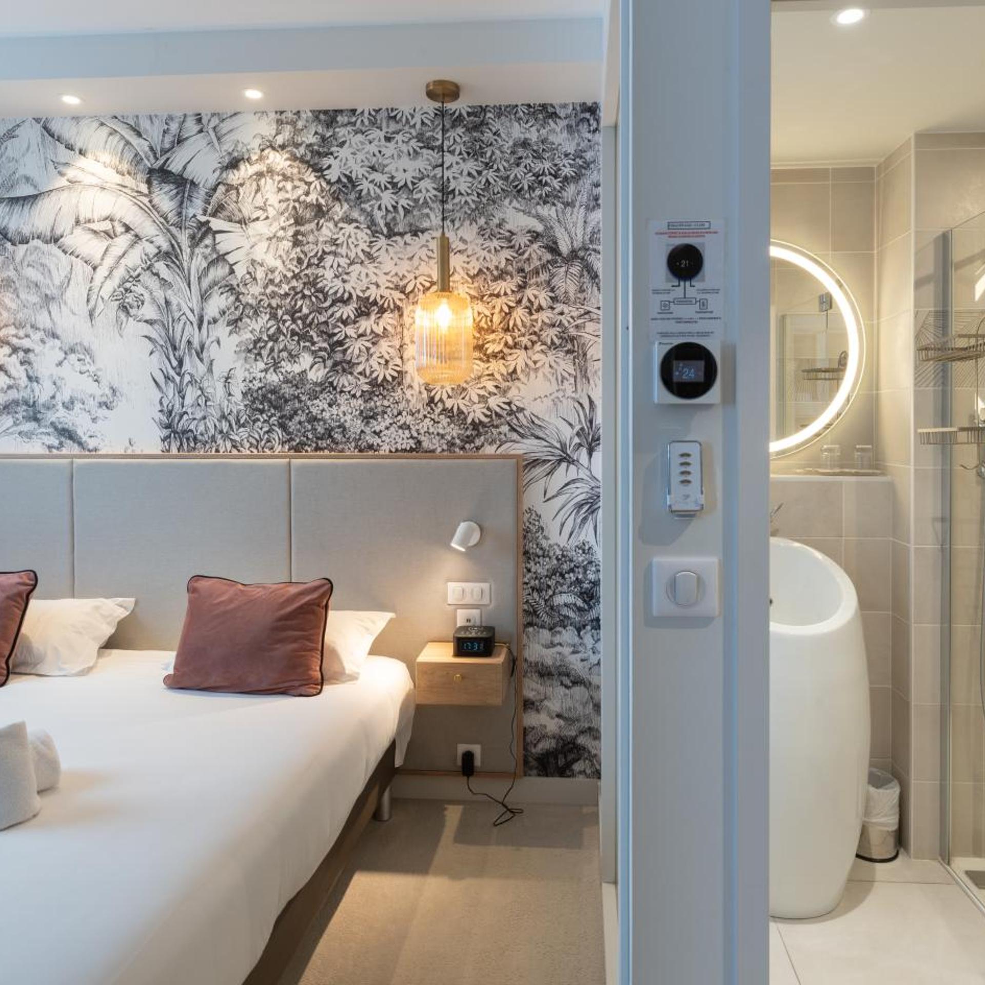 غرفة بريستيج بسرير مزدوج، Hotel Ker Lann Aeroport 4/6