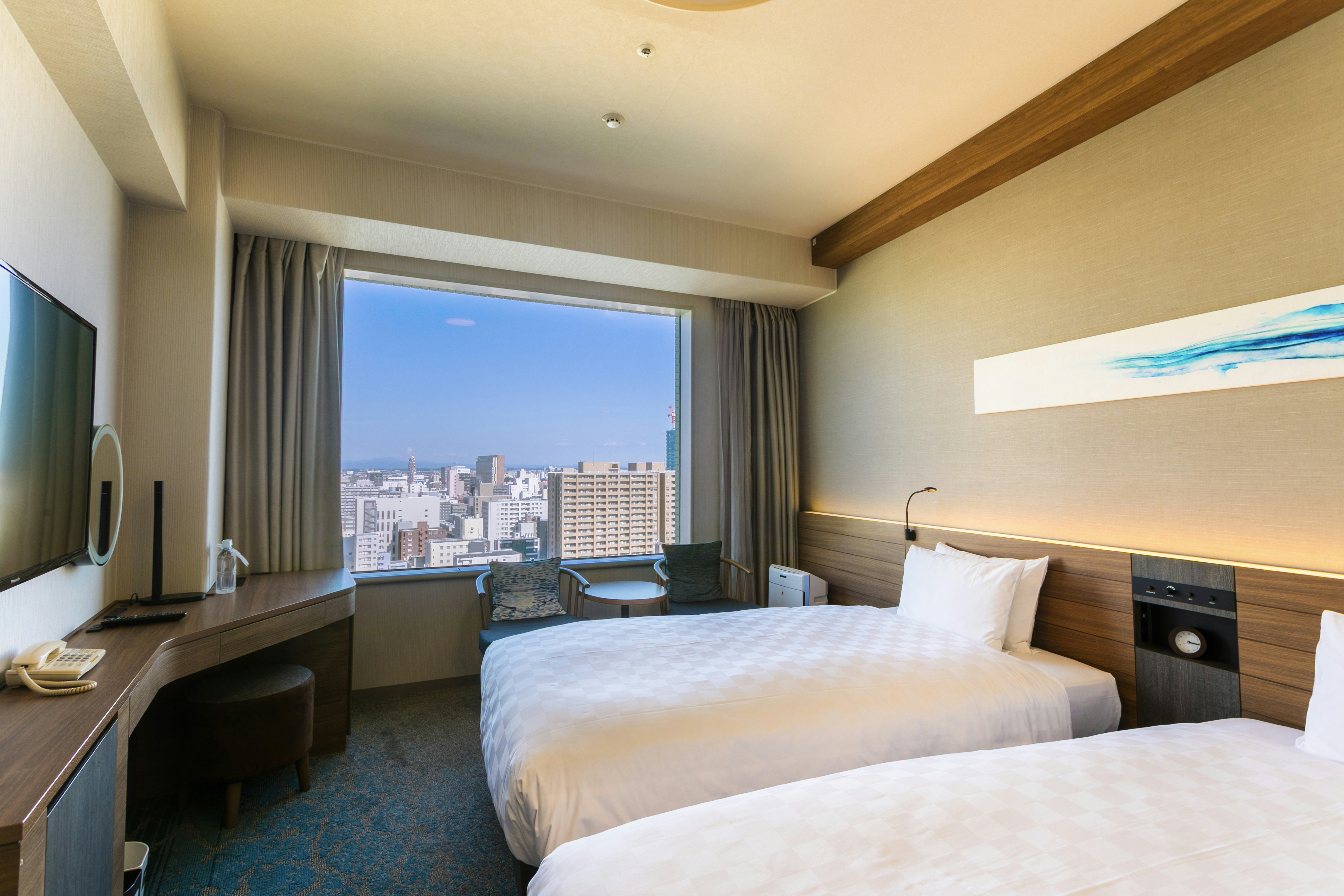 غرفة سوبيريور بسريرين منفصلين، Sapporo Prince Hotel 2/2