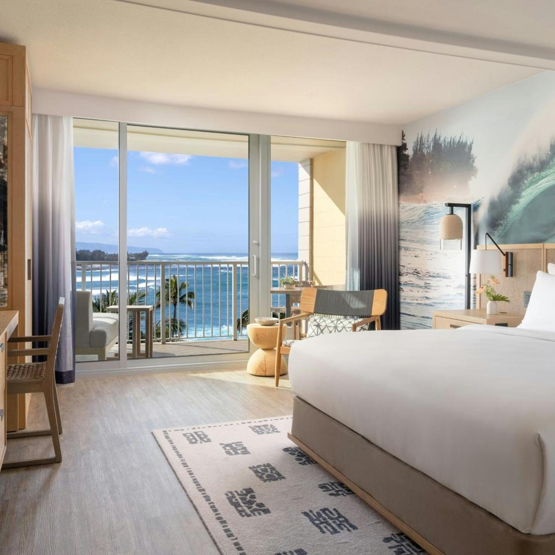 Premium, King Bed, Ocean Front, Top Floor