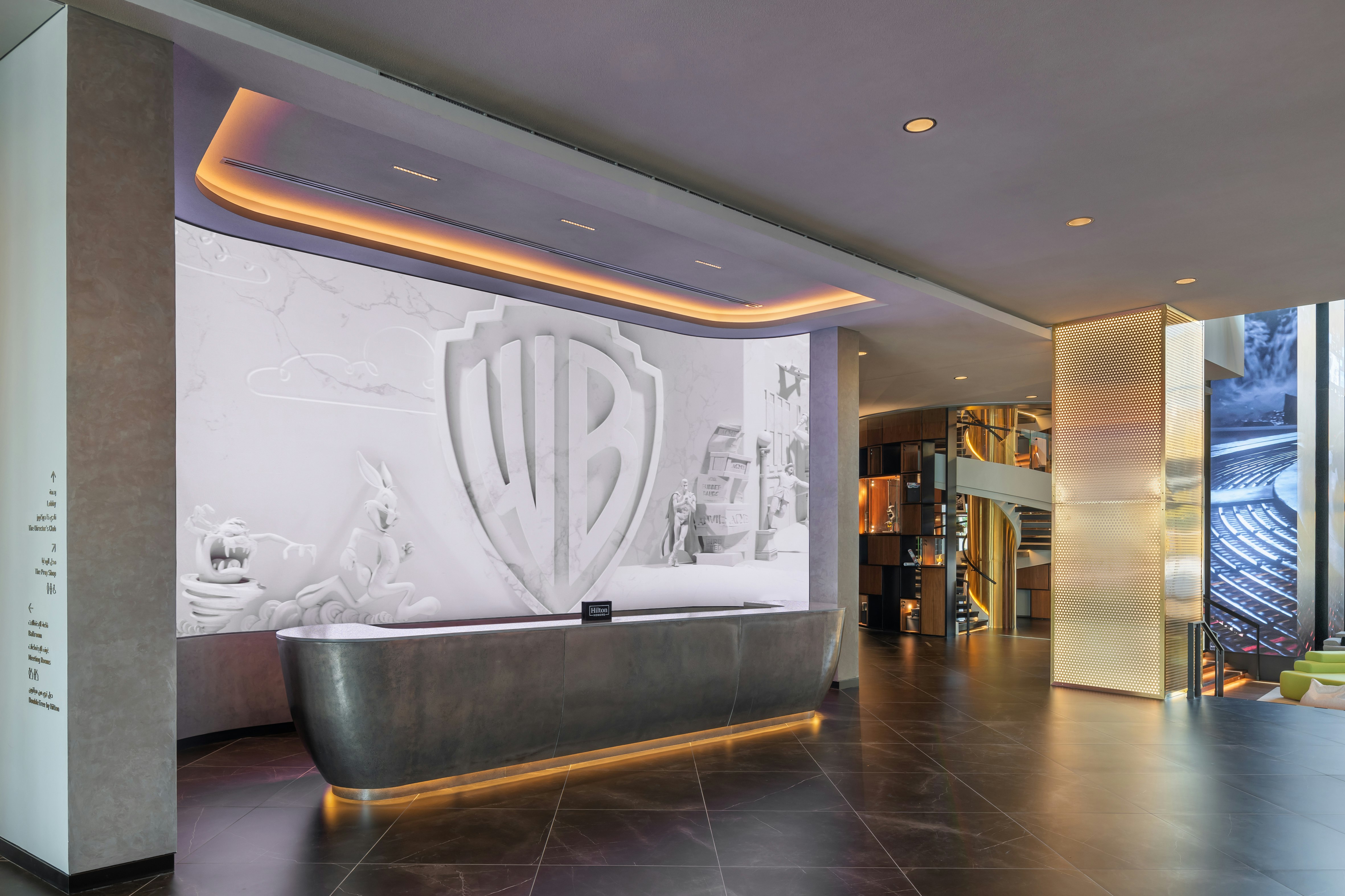Lobby at The WB Abu Dhabi, Curio Collection by Hilton, ABU DHABI