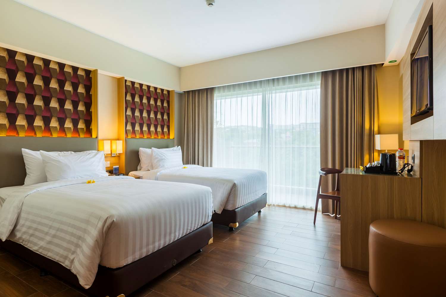 غرفة بسريرين منفصلين، Best Western Kamala Jimbaran 2/4