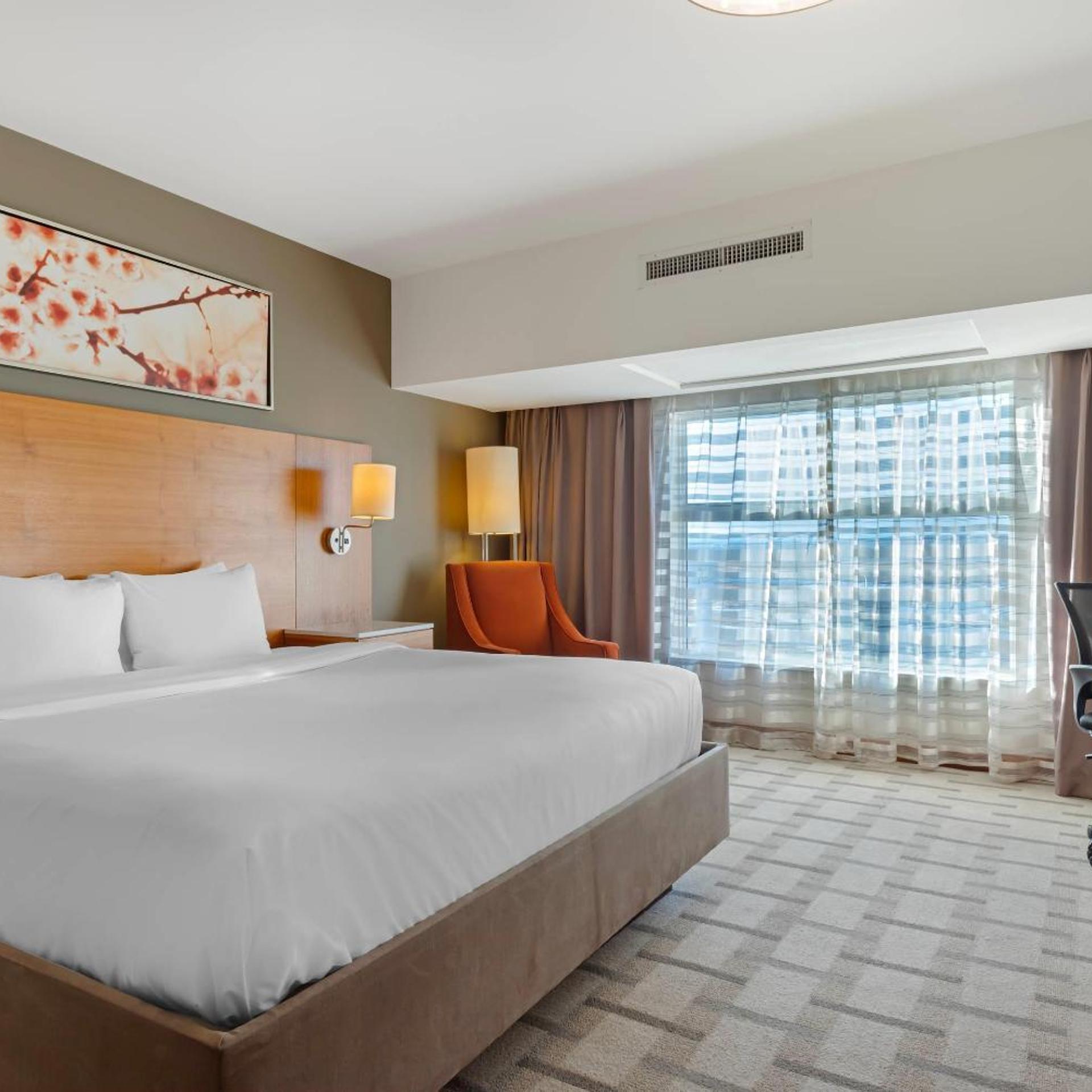 Business, Suite, King Bed, Airport View