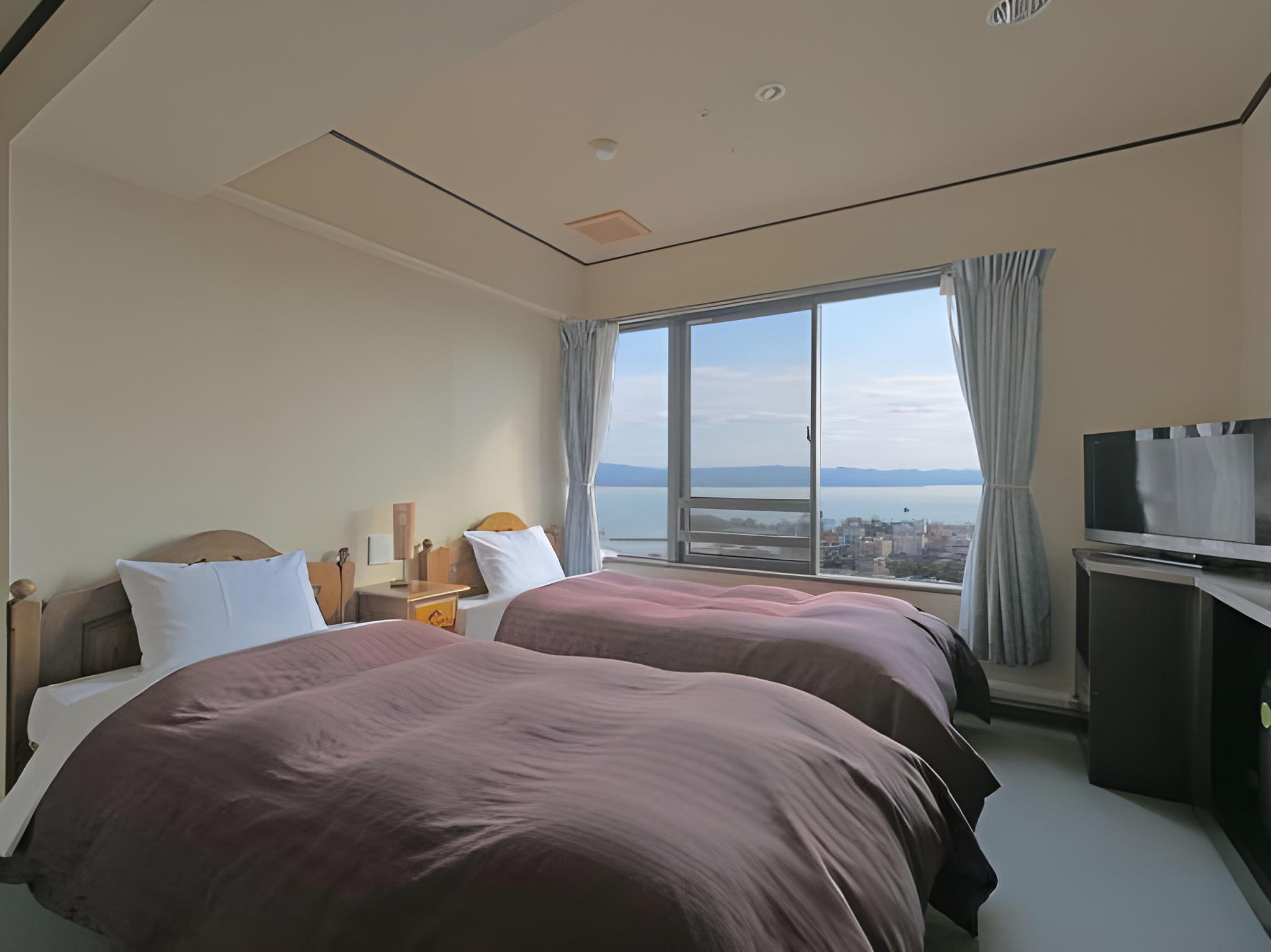 Japanese Western, Executive, Lake View, Outdoor Bath
