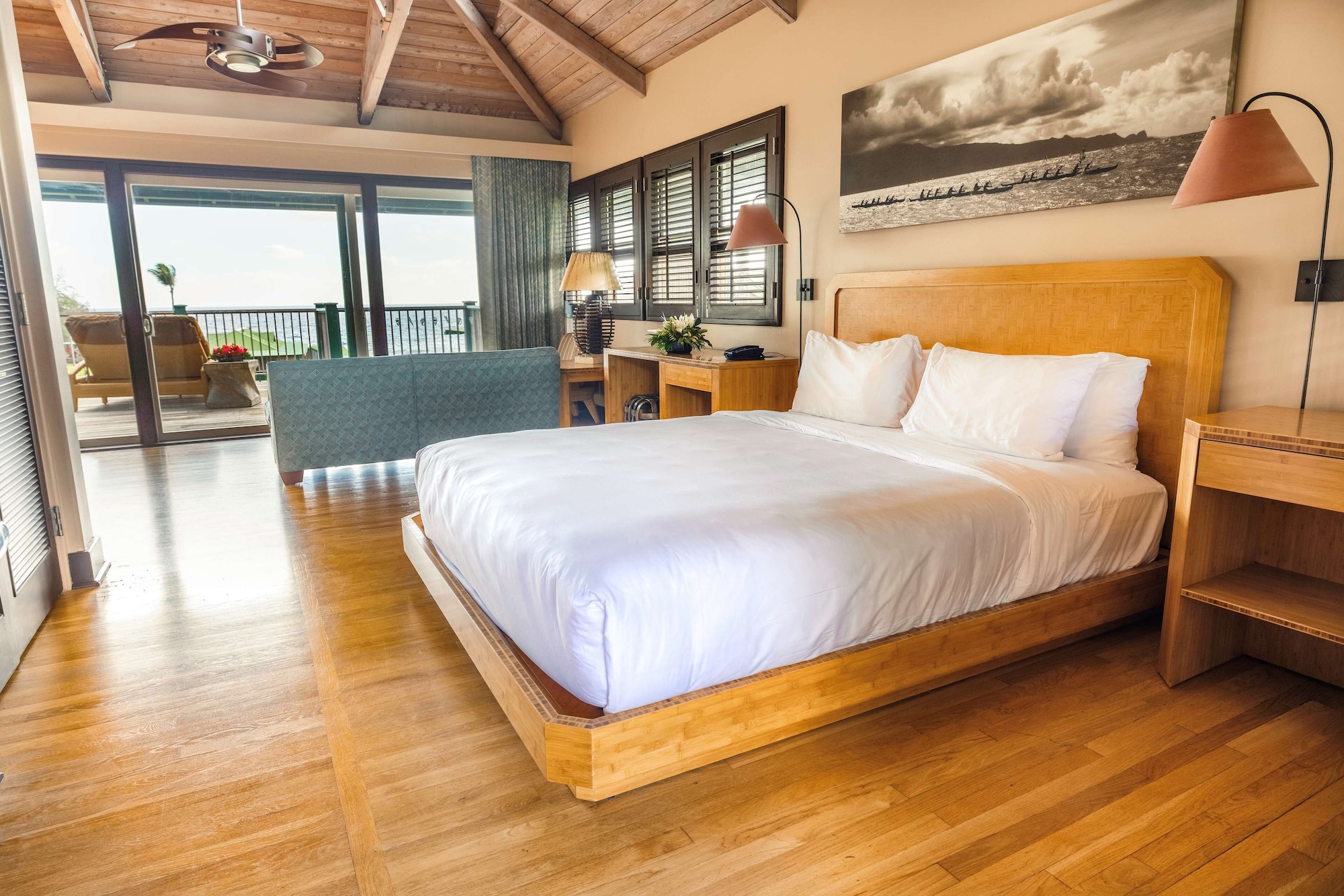BUNGALOW, KING BED, OCEAN VIEW
