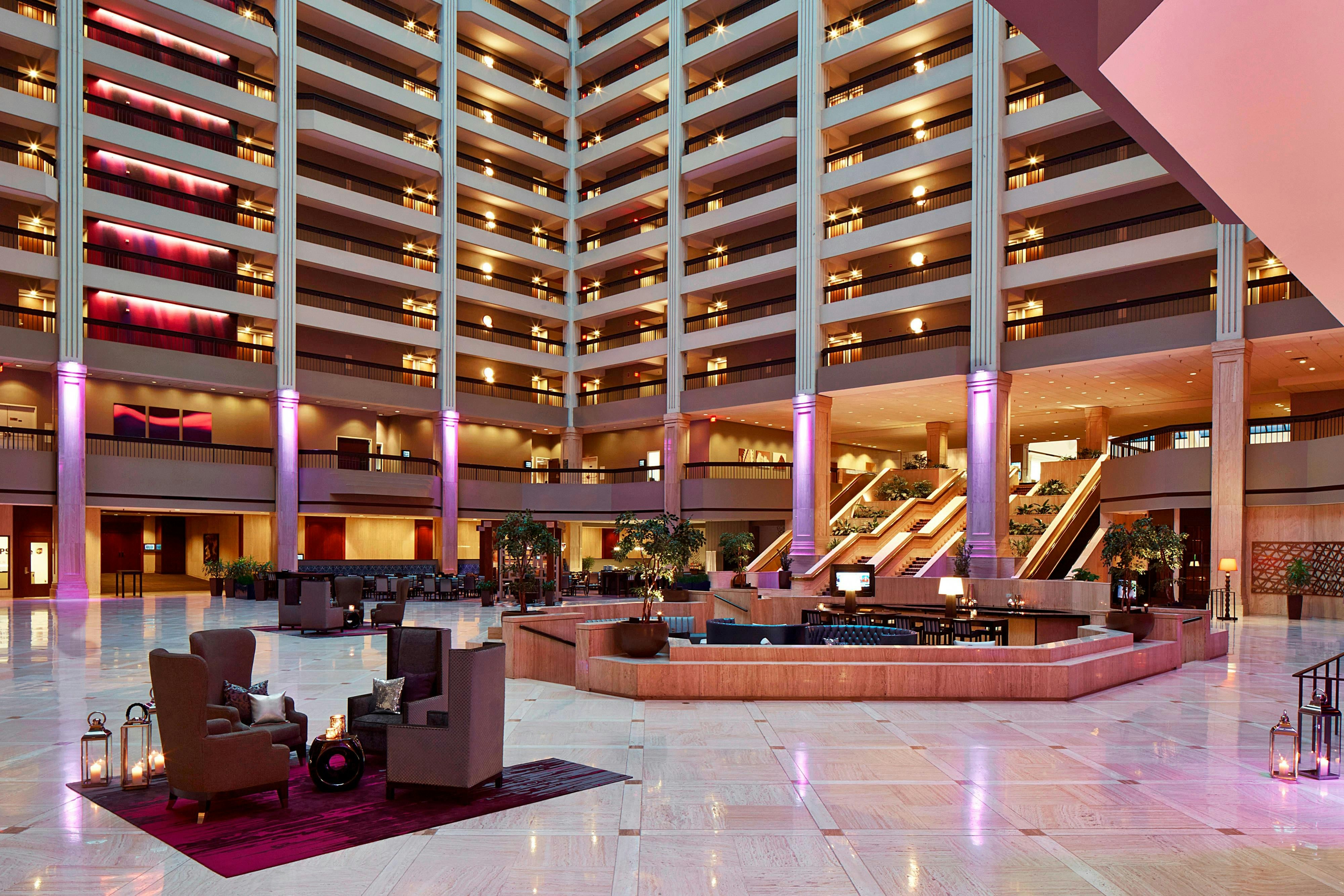 Lobby at Renaissance Atlanta Waverly Hotel And Convention Center, ATLANTA - GA