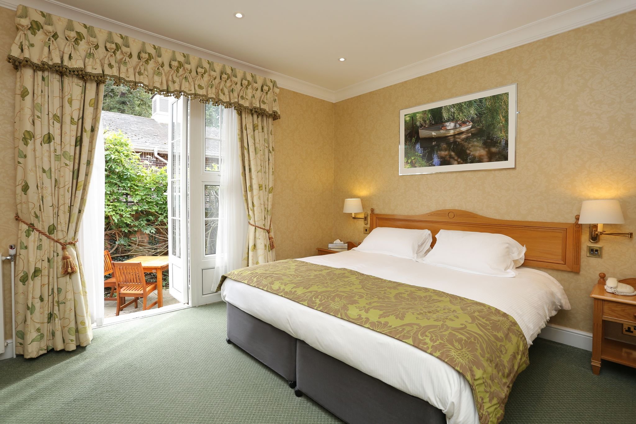 Garden, Lodge, Double Bed