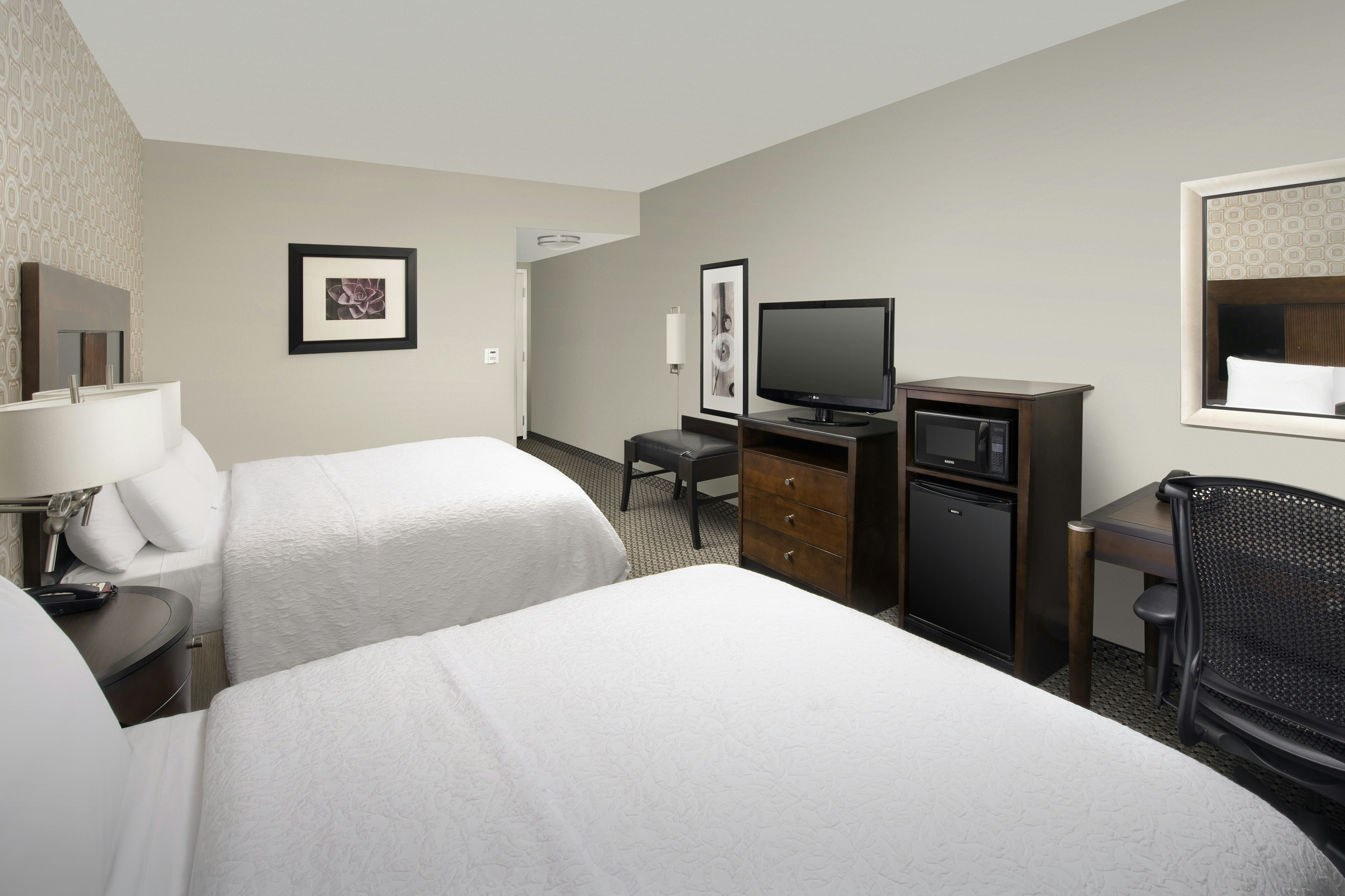 غرفة بسريرين كوين، Hampton Inn & Suites Athens-I-65 (Huntsville Area) 3/6