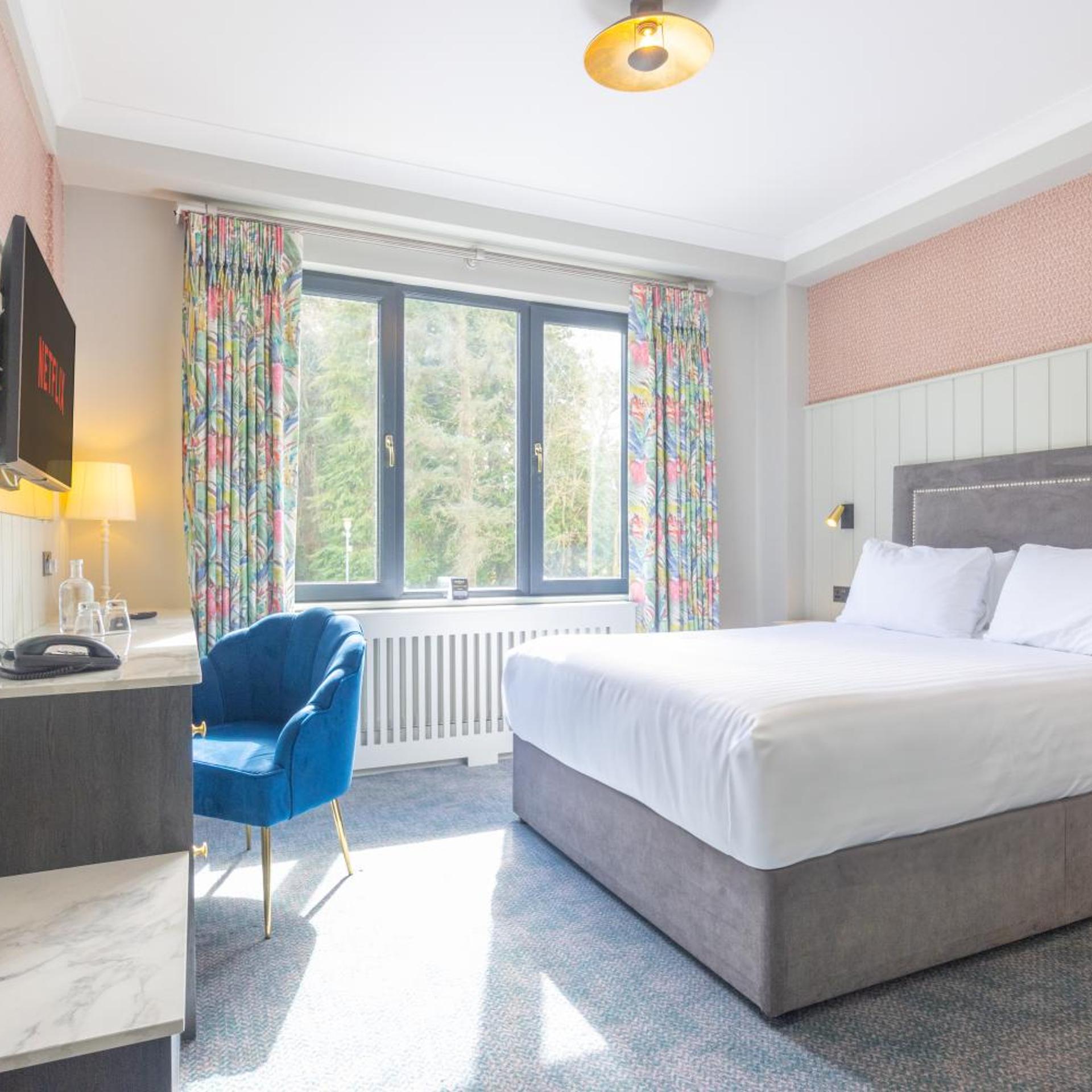 غرفة بسرير مزدوج أو سريرين منفصلين، Bloomfield House Hotel Mullingar 4/8