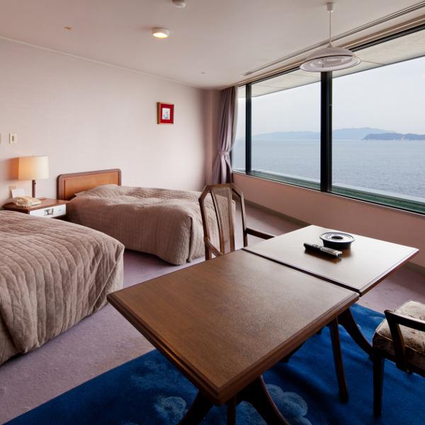 Spectacular, Western, Deluxe, Twin Beds, Ocean View