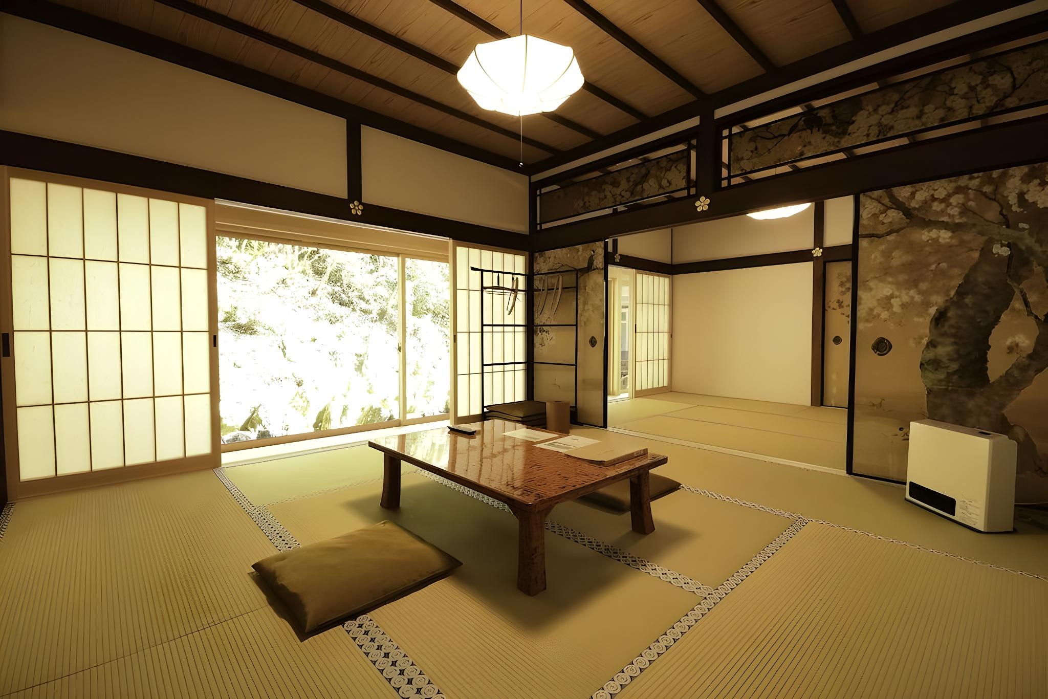 JAPANESE, SUPERIOR, POND VIEW, PRIVATE BATHROOM