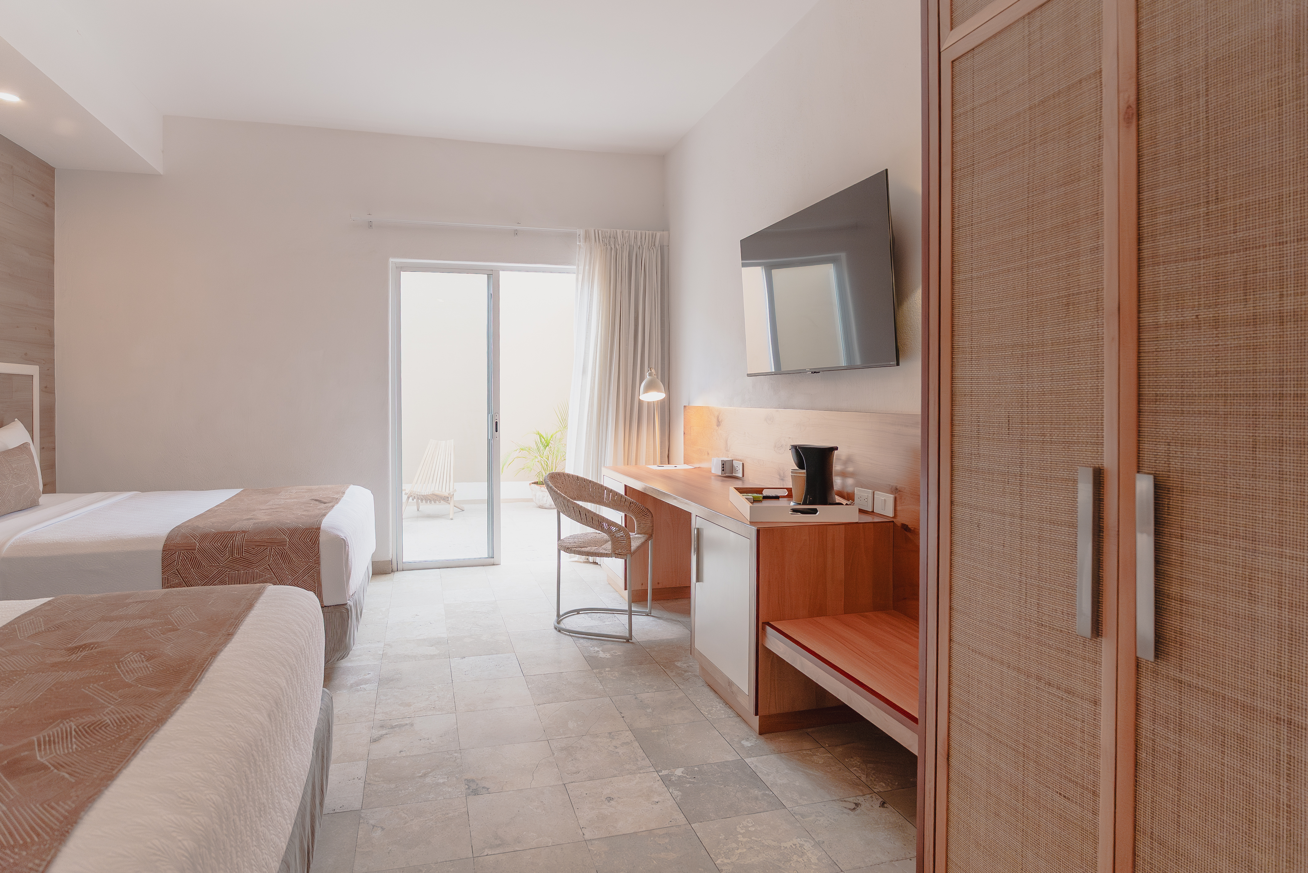 غرفة بسريرين كوين، Hotel Catedral La Paz 2/4