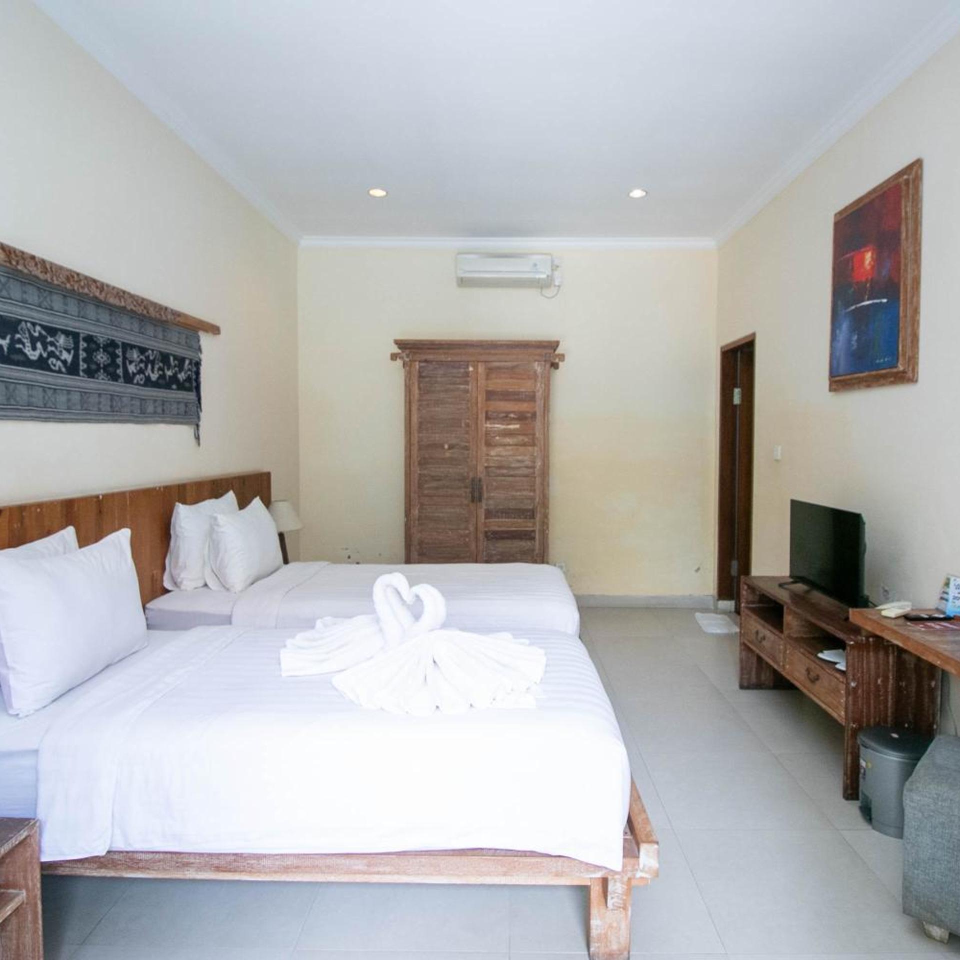 Cabana, Double Bed, Pool View