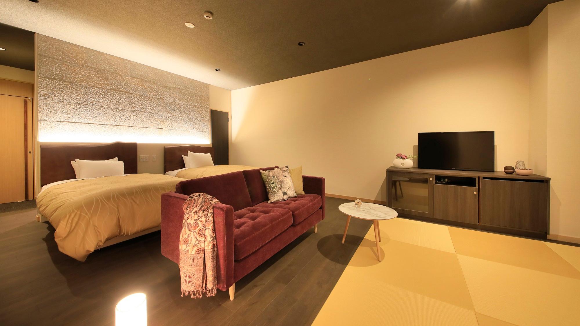 Japanese Western, Twin Beds, New Building