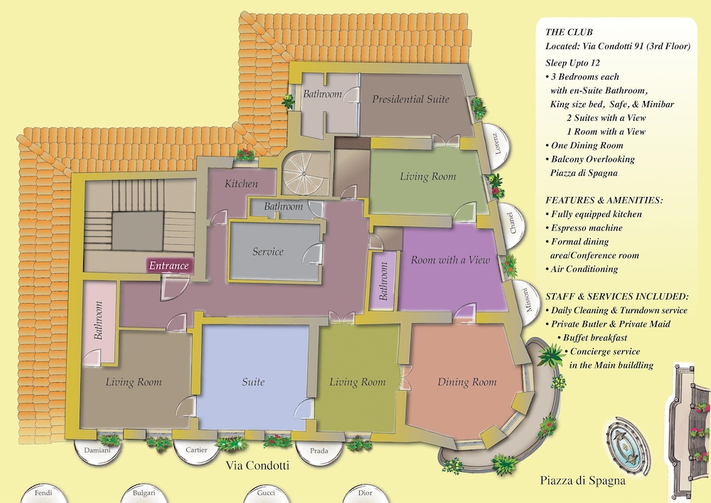 The Inn at the Spanish Steps 100/112