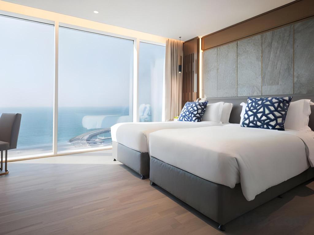 3 Bedrooms, Ocean, Suite, 3 King Beds، Jumeirah Beach Hotel Dubai 3/9
