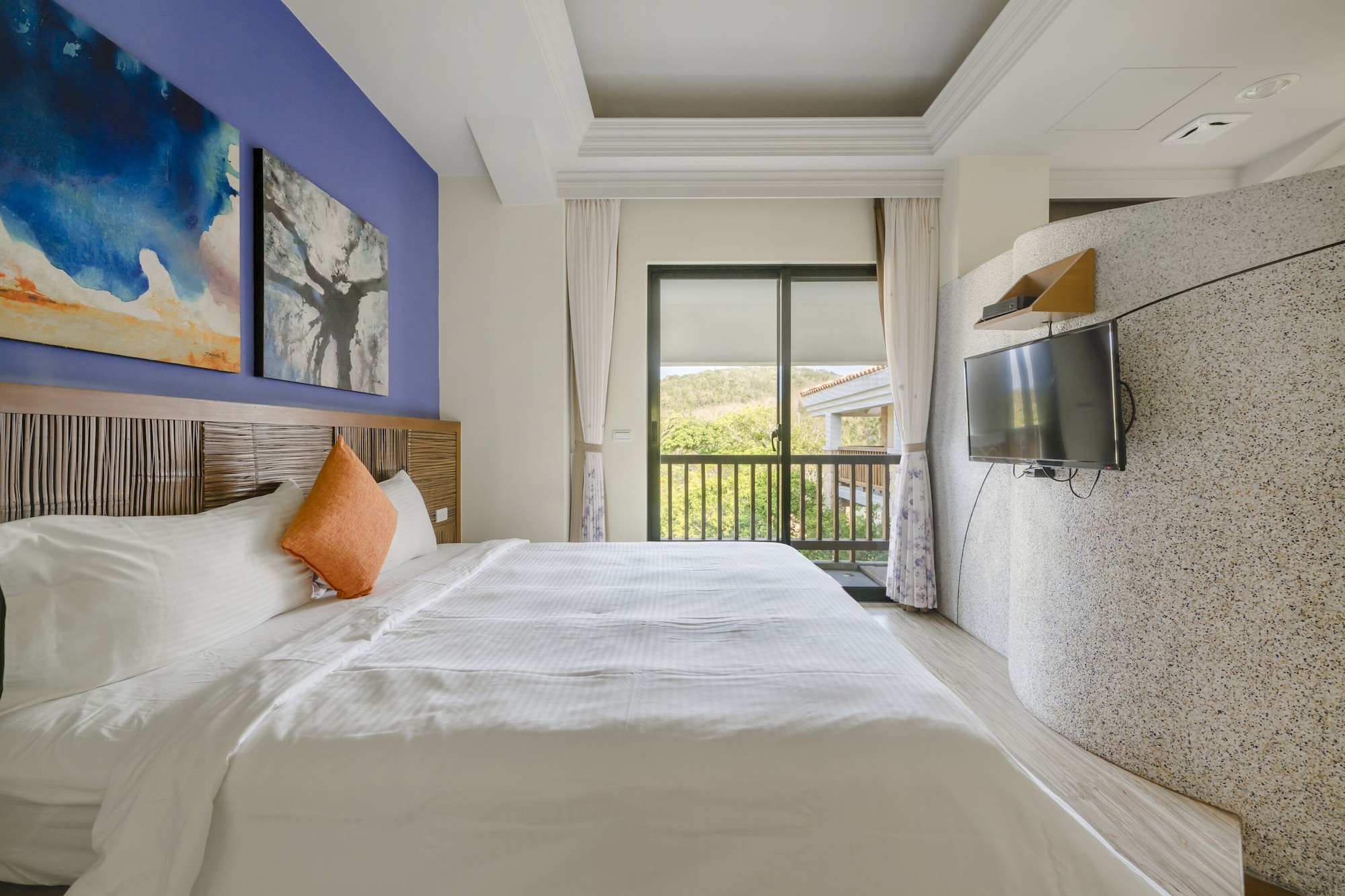 ROOM, DOUBLE BED, SEA VIEW