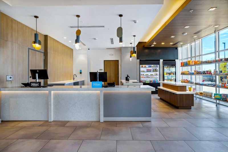 Lobby at Tru by Hilton Colorado Springs Airport, COLORADO SPRINGS - CO