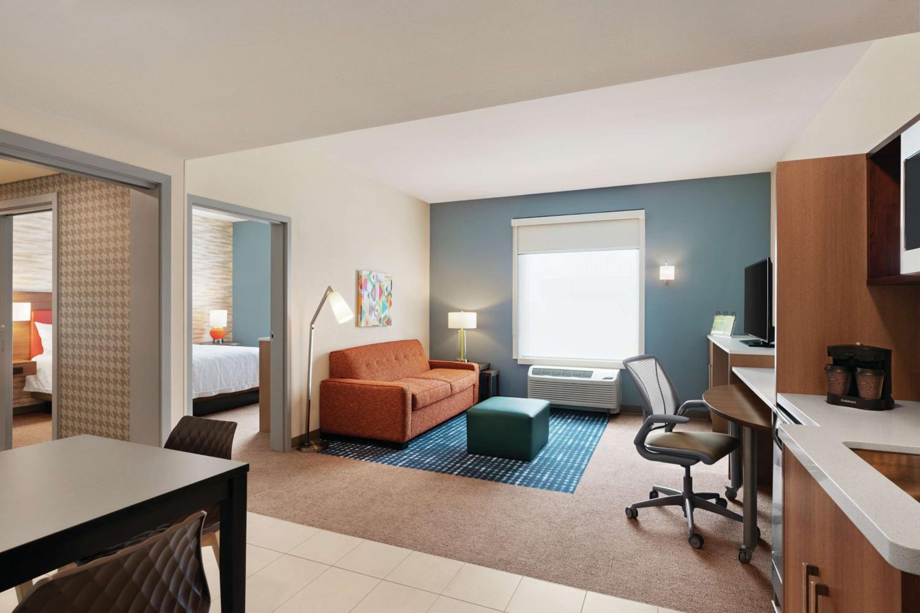 جناح بسرير كينج بغرفة نوم واحدة مع أريكة، Home2 Suitesby Hilton Lancaster Pa 4/4