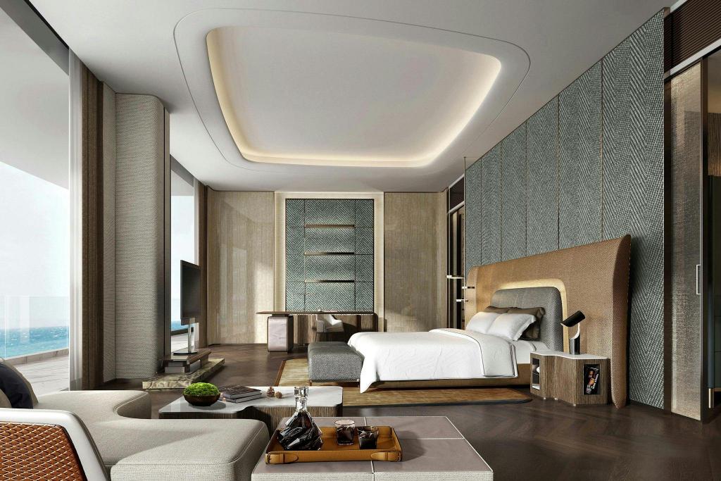 1 Bedroom, Presidential, Suite, King Bed, Ocean Front, Balcony, Club Lounge Access