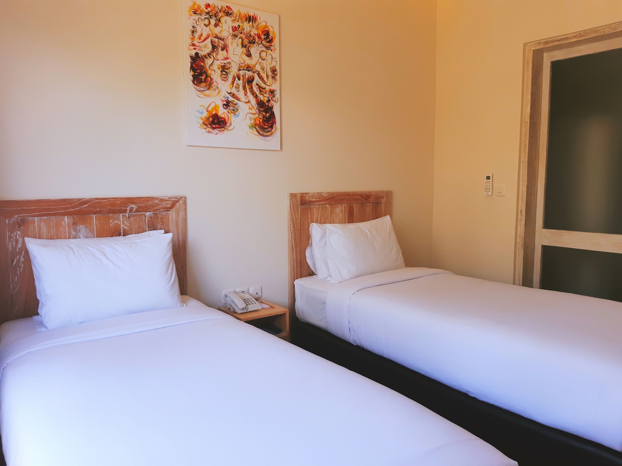 غرفة سوبيريور بسريرين منفصلين بإطلالة على المسبح، The Beach House Resort 6/10