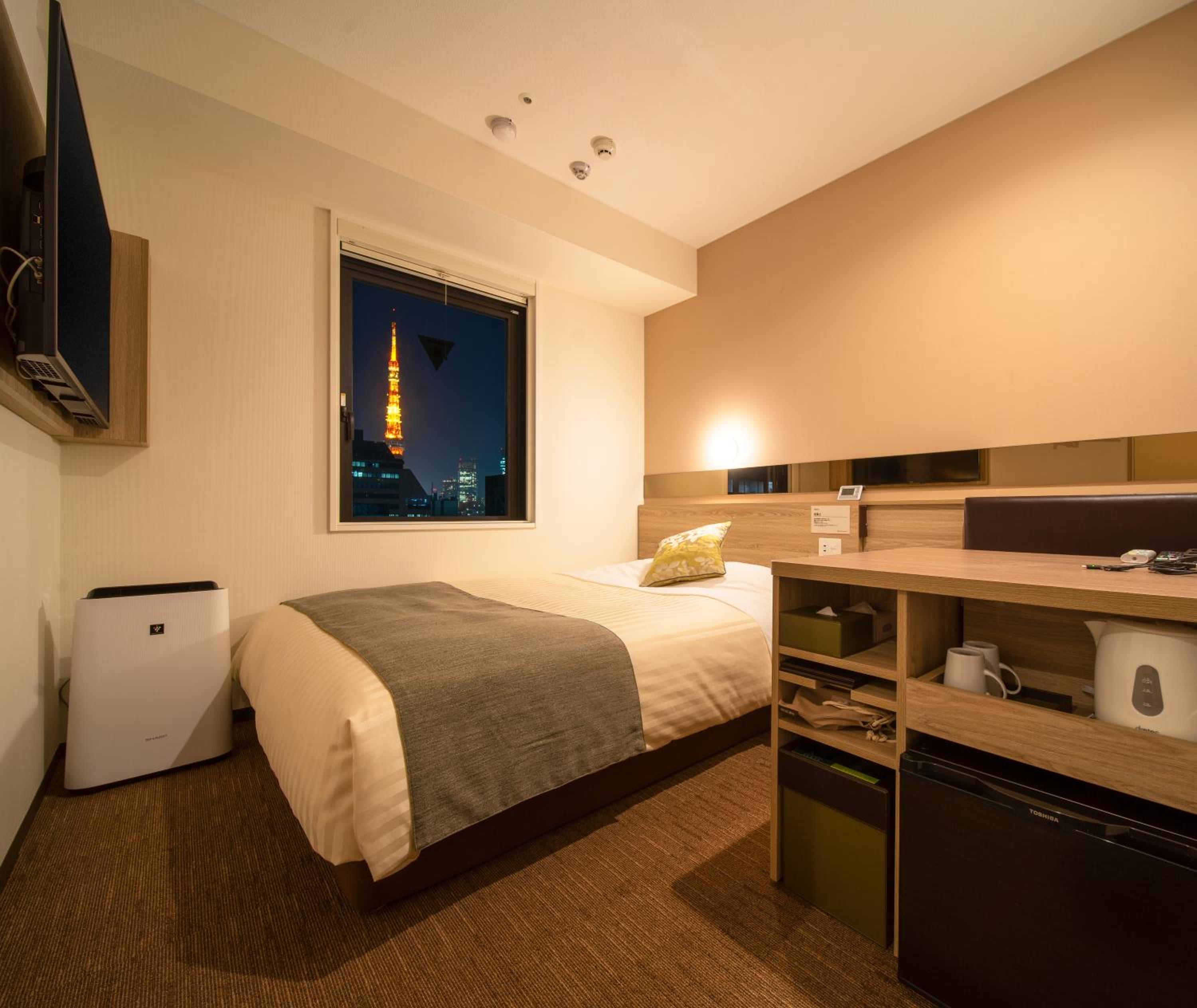Room, Double Bed, Tokyo Tower View