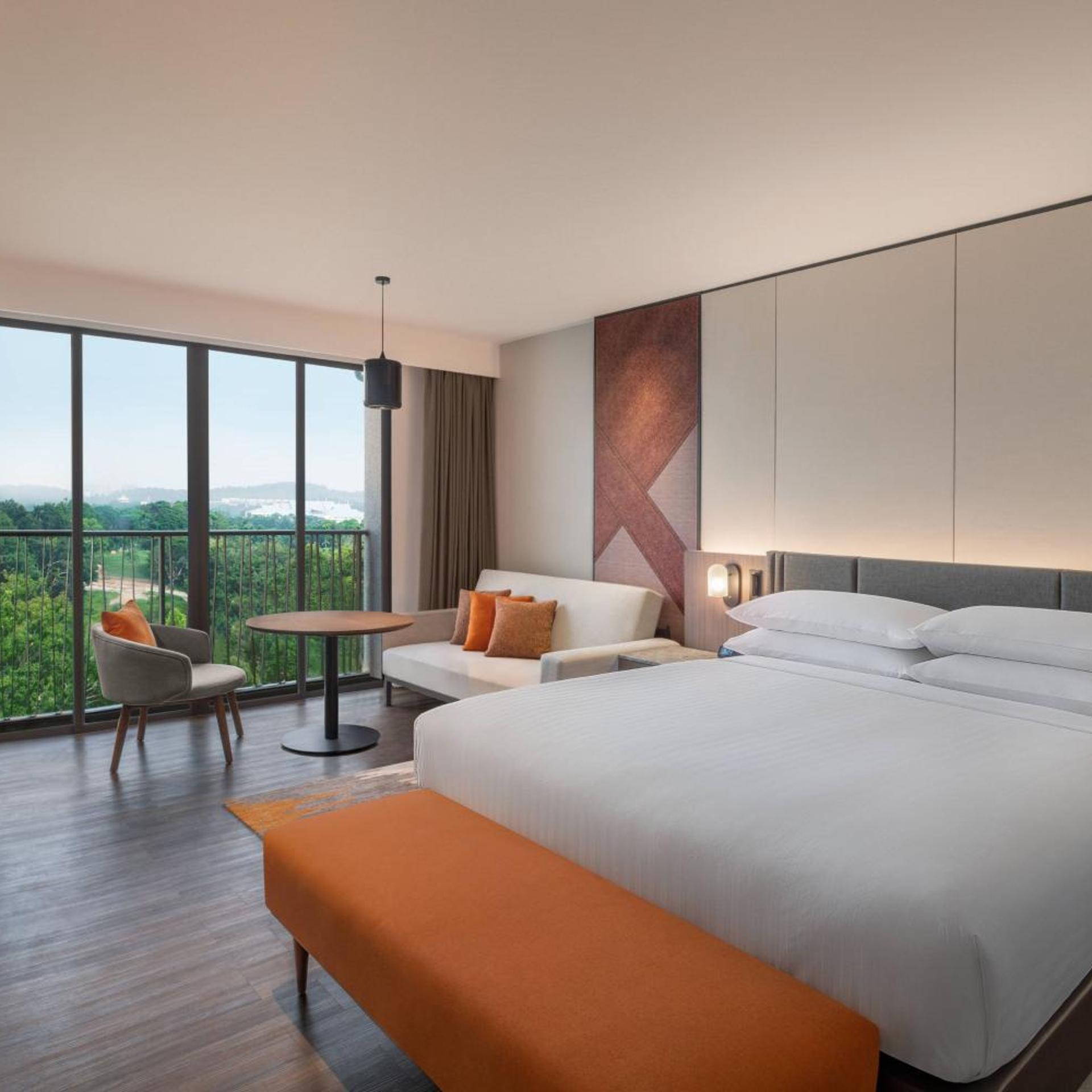 Tamera, Guest Room, King Bed, Balcony