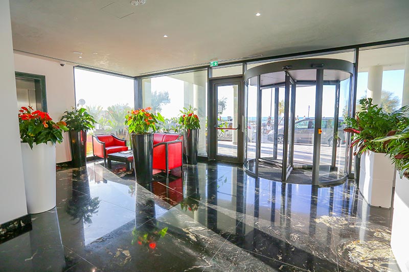 Lobby at Victoria Palace, CEFALU