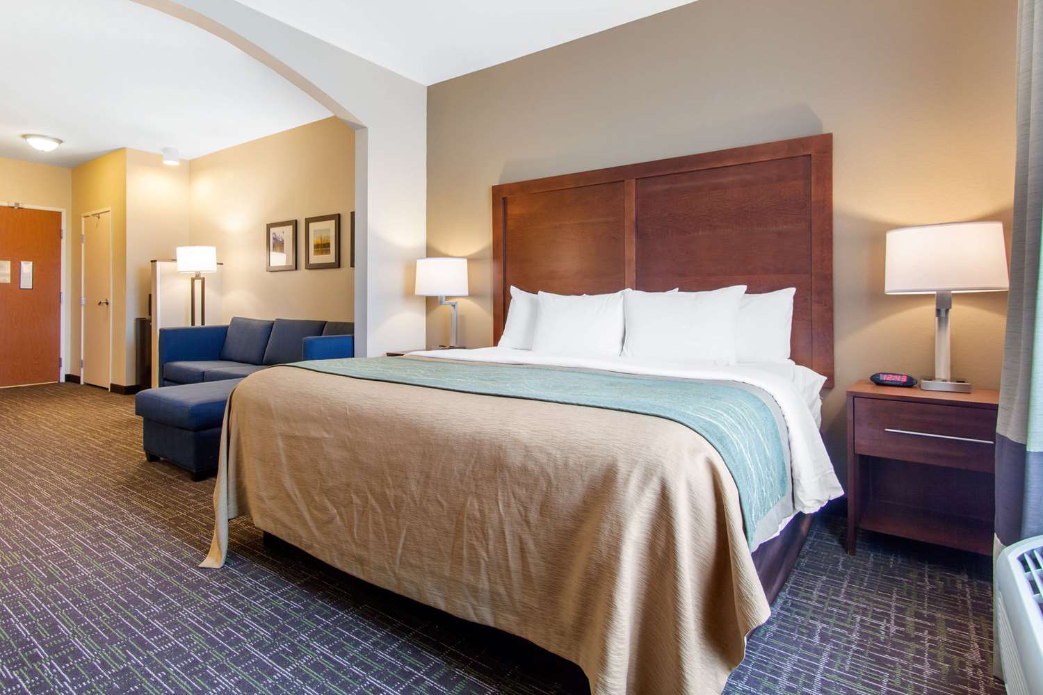Efficiency, Business, Suite, King Bed