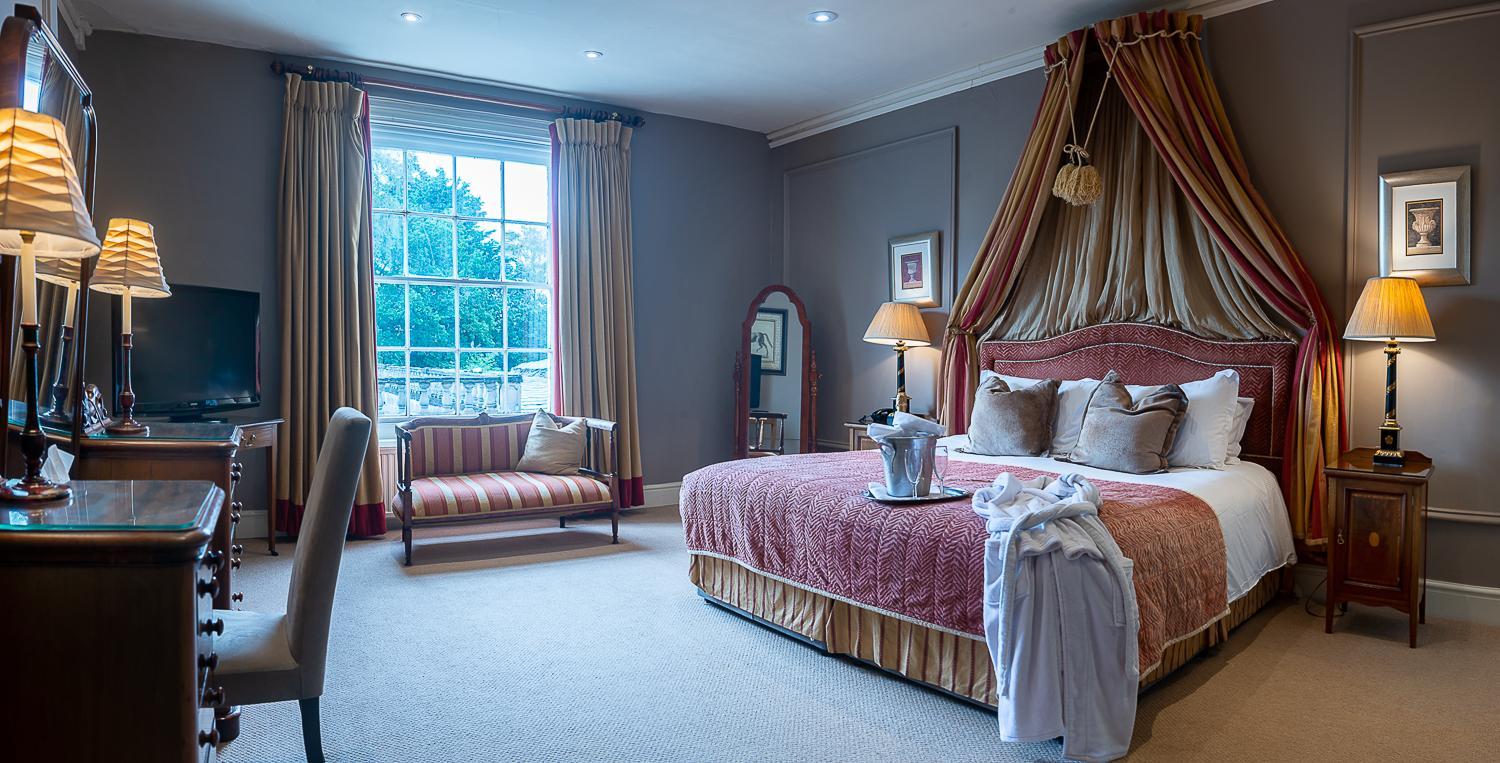 غرفة ديلوكس بسرير كينج، Rowton Hall Country House Hotel And Spa 3/4