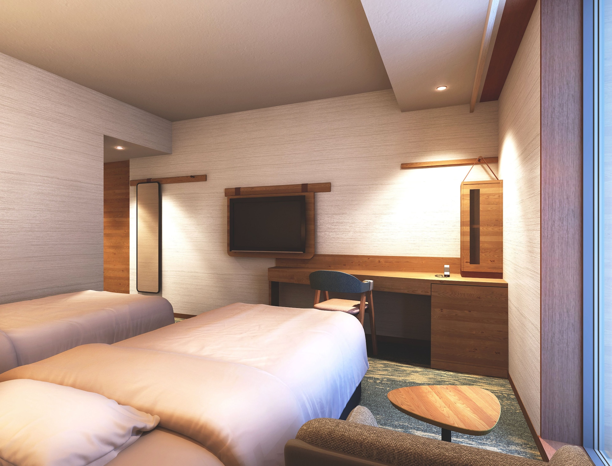 Room, Single, Twin Beds