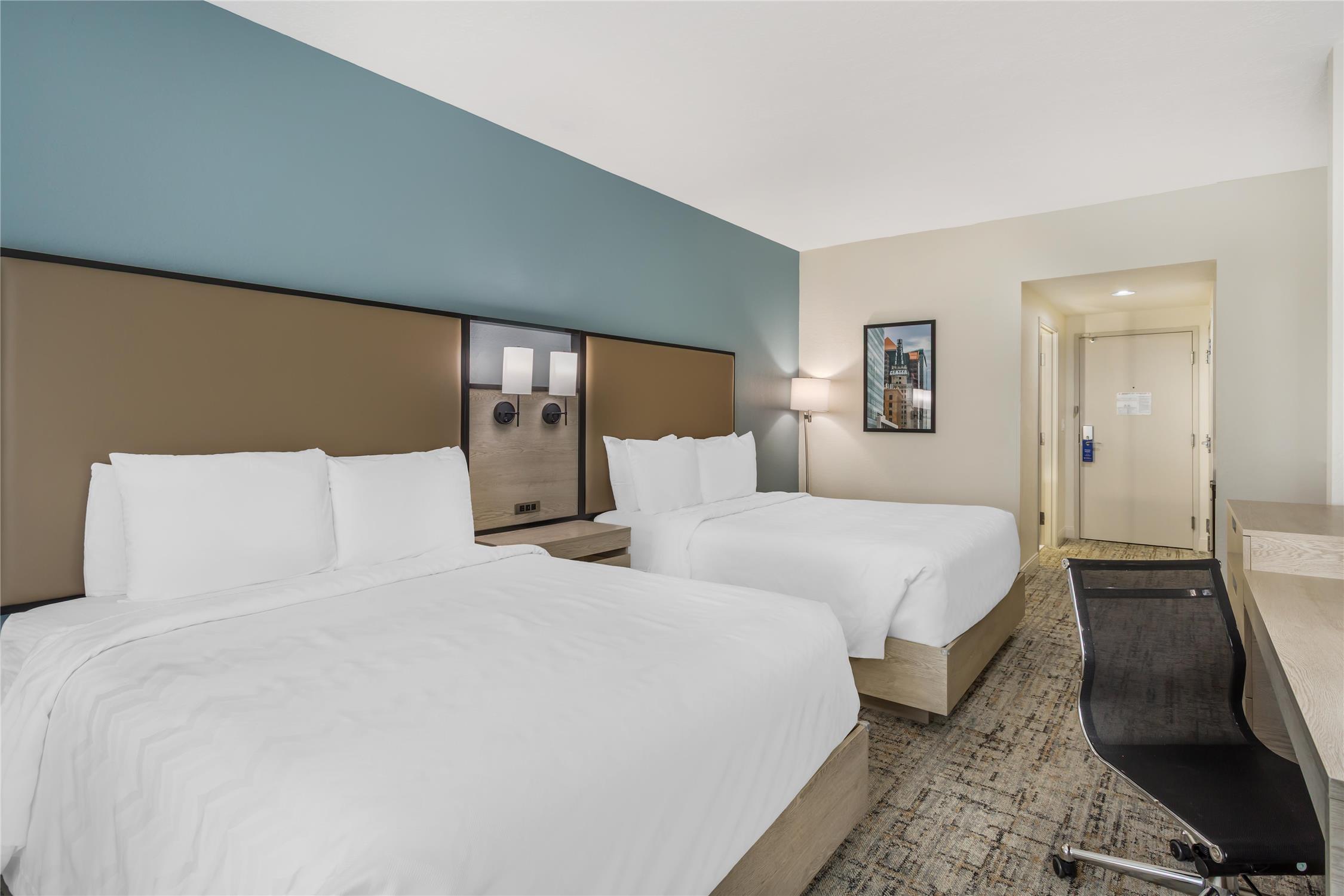غرفة بسريرين كوين يُسمح فيها بالحيوانات الأليفة، Best Western Plus Airport Inn Suites Salt Lake City 2/6