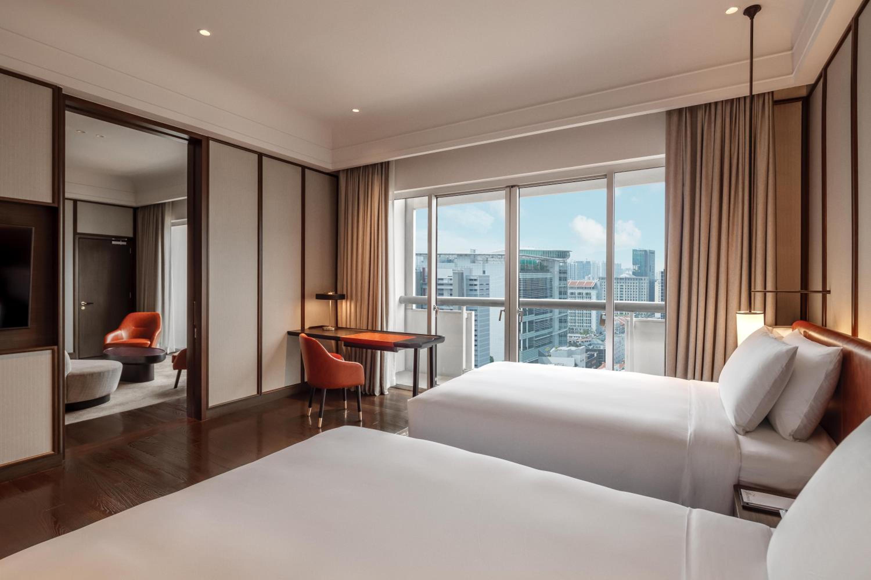 Ambassador, Suite, 2 Double Beds, 2 Balconies, Lounge Access