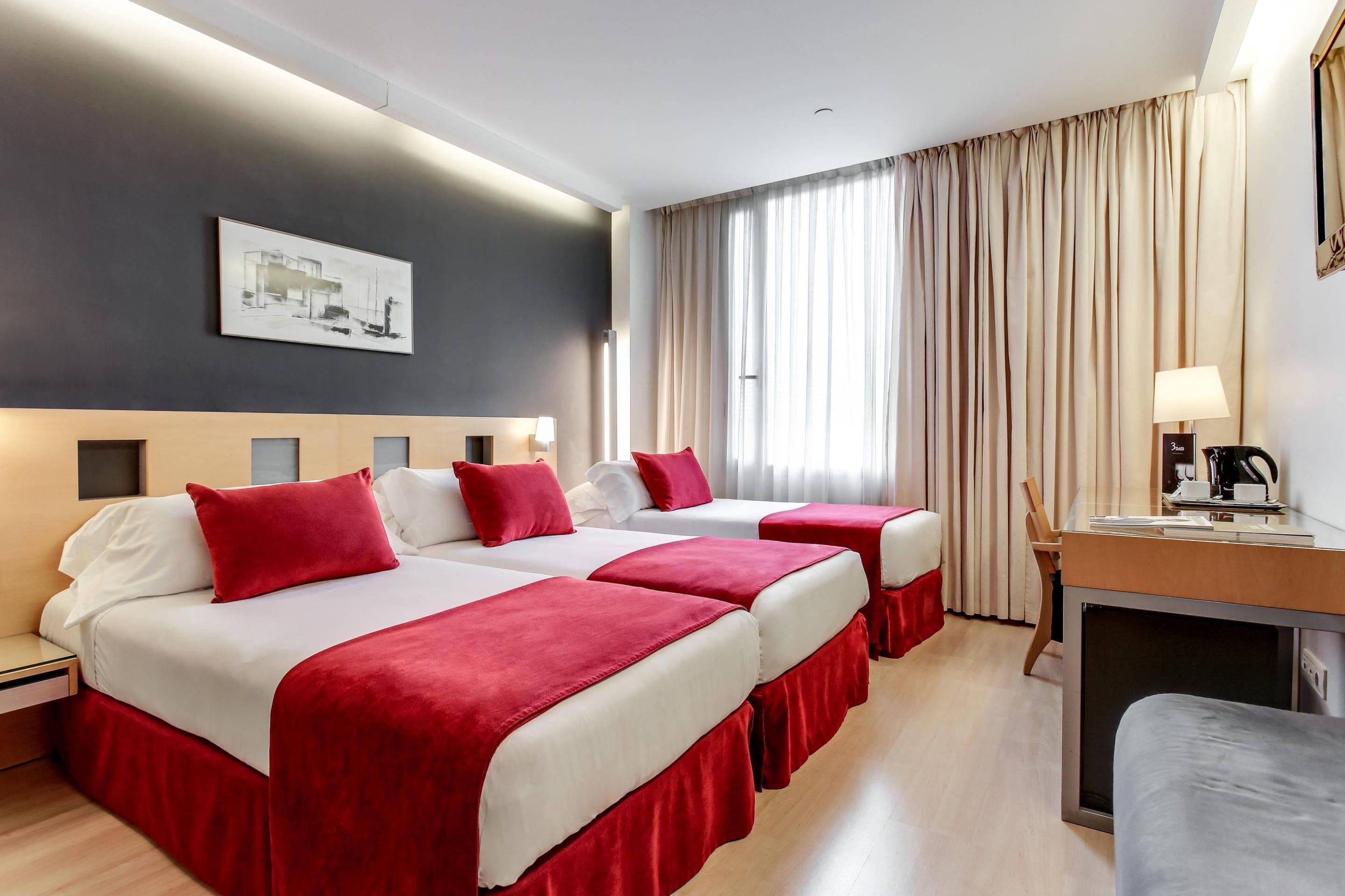 غرفة كلاسيكية مفردة بسريرين منفصلين، Sercotel Caspe (ex. Ayre Hotel Caspe) 3/10