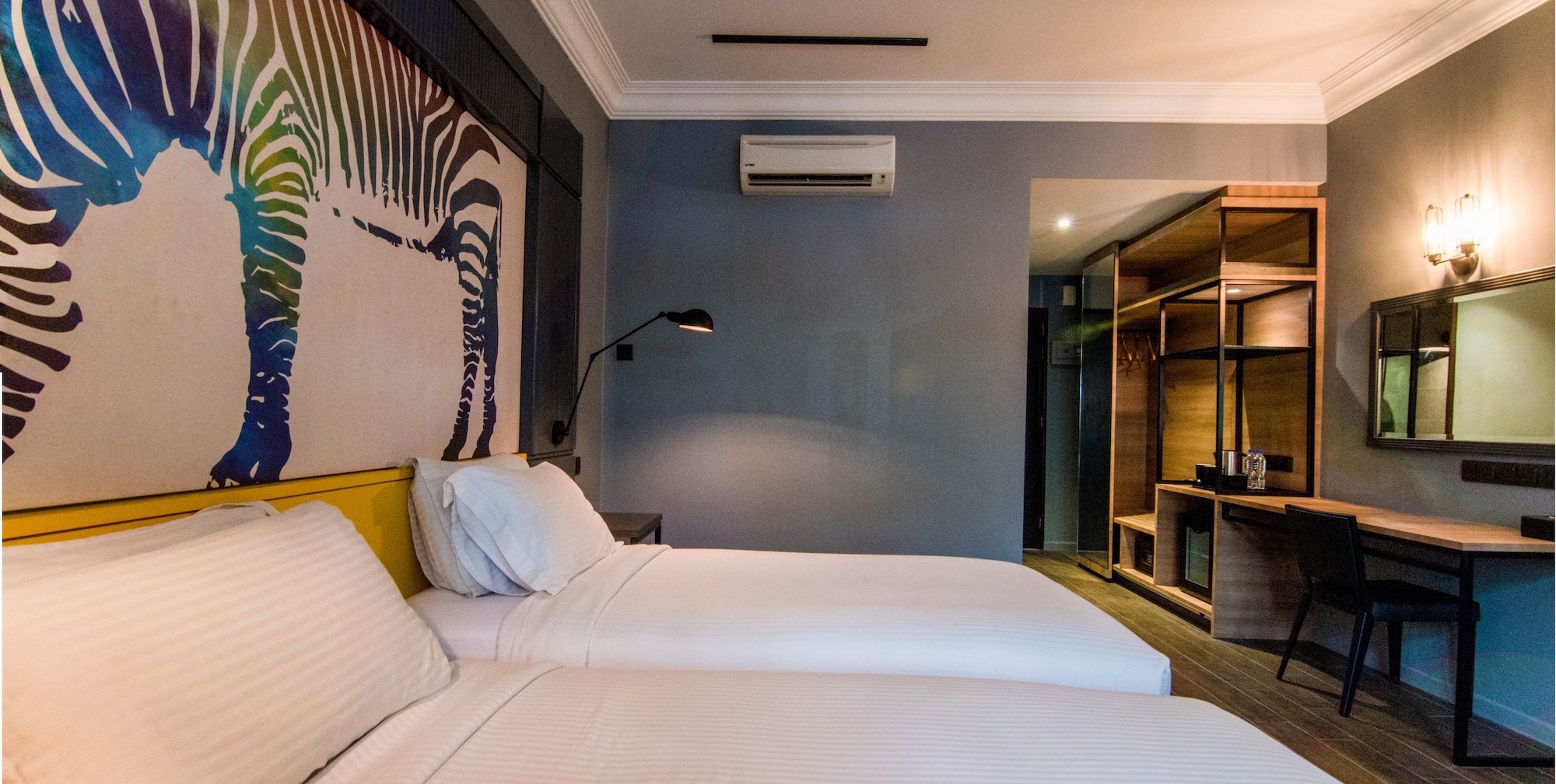 Renovated, Deluxe, Twin Beds