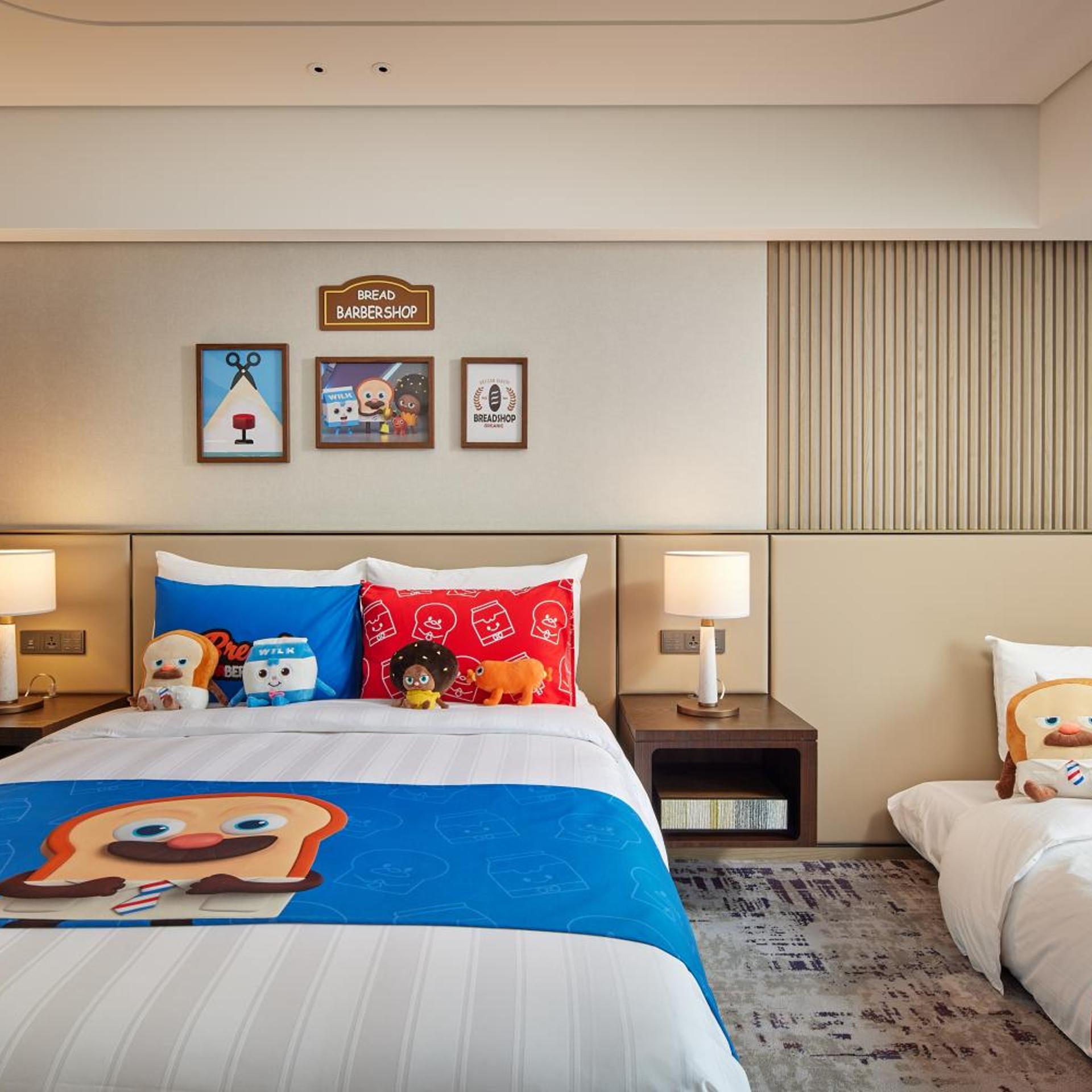 Bread Barbershop, Double Bed, Sofa