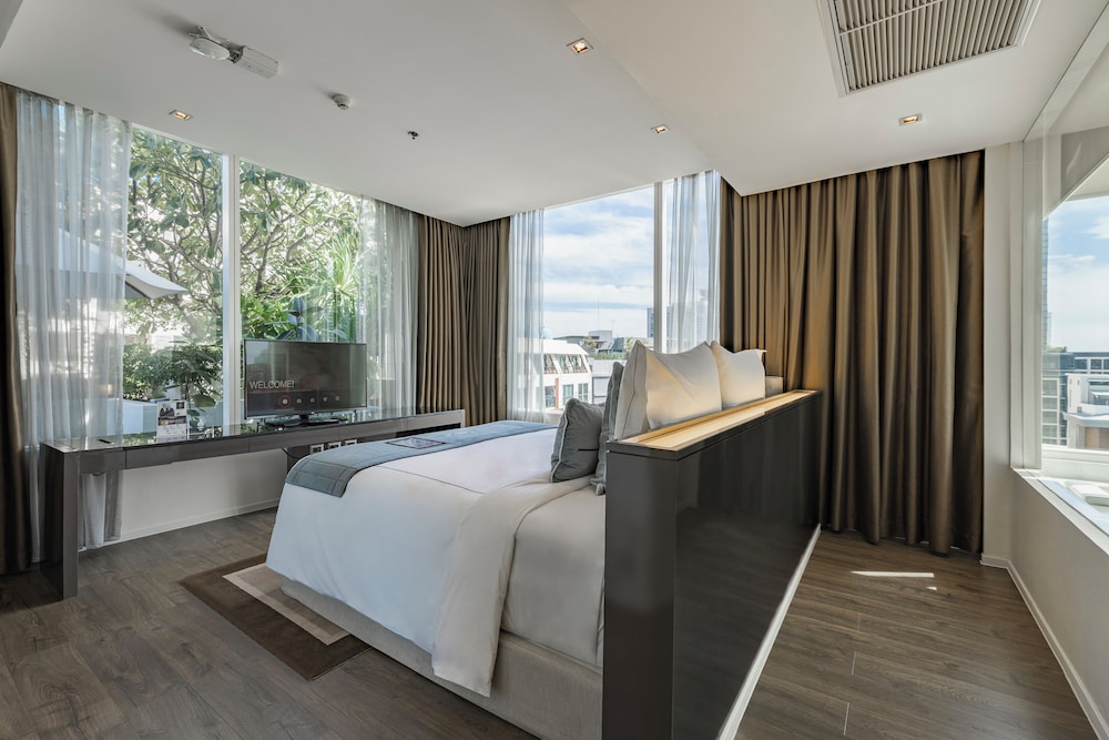 جناح عائلي بسرير كينج وسرير كوين بإطلالة على الحديقة، MUU Bangkok Hotel 3/8