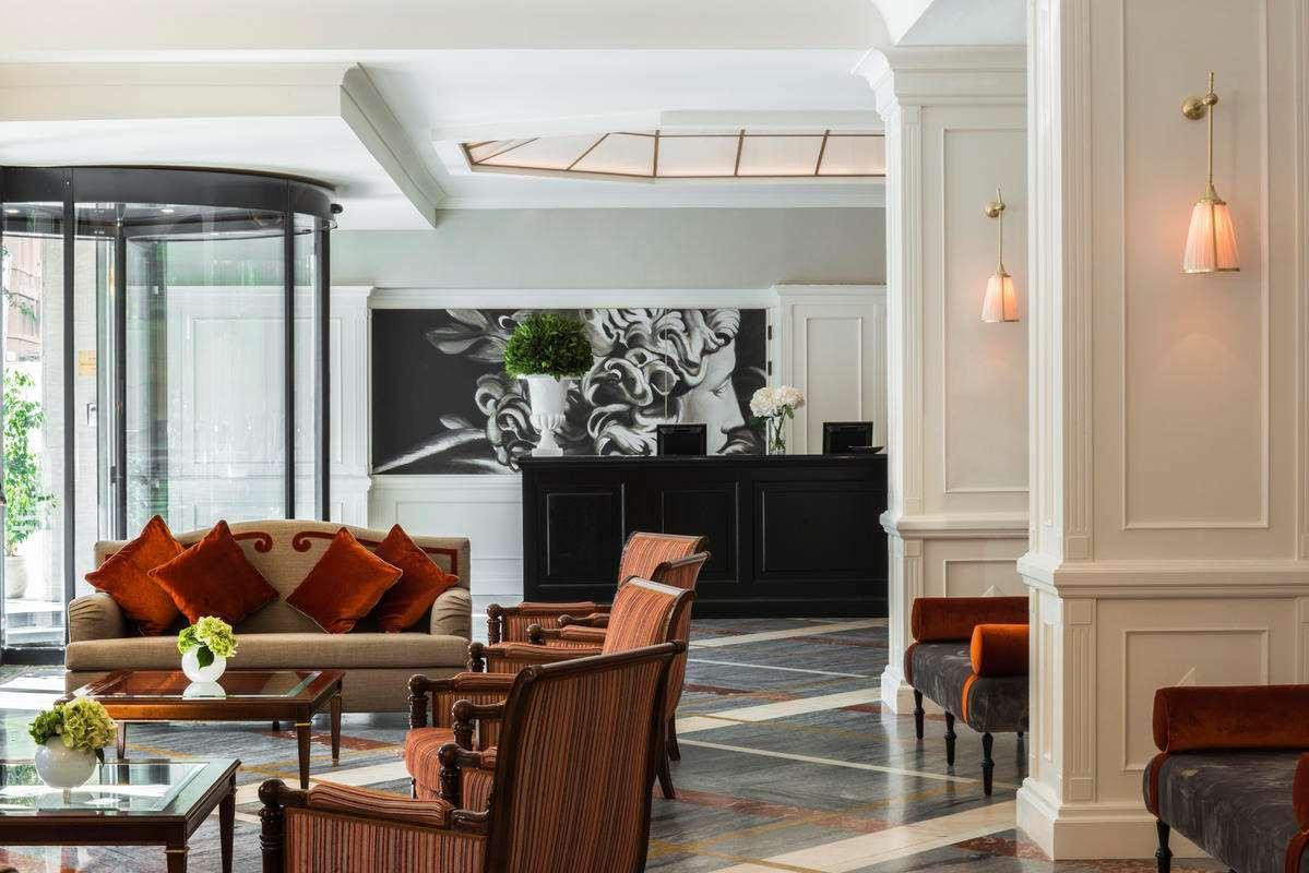 Lobby at Starhotels Michelangelo Rome, ROME