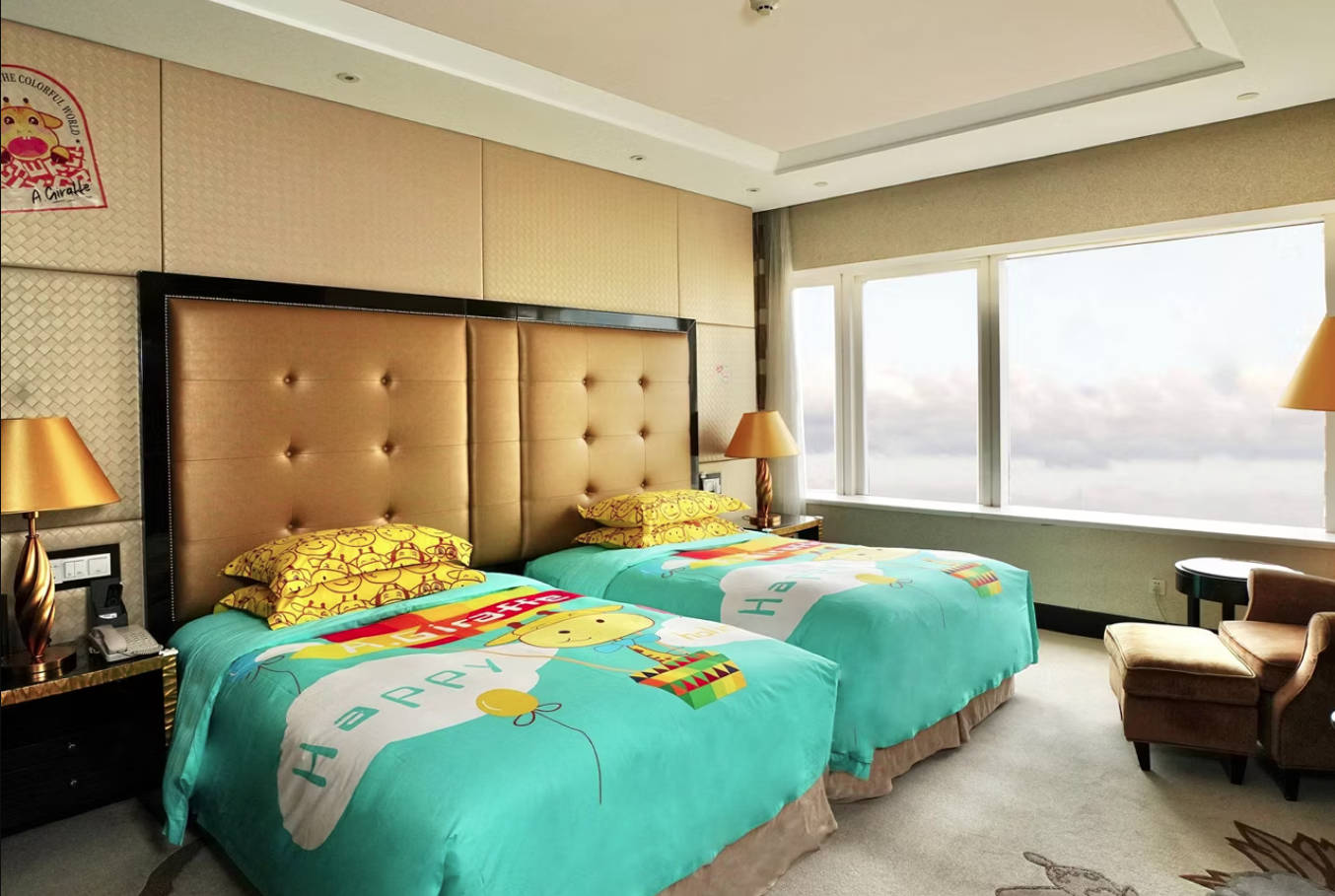 1 Bedroom, Kids Suite, 2 Double Beds, Lounge Access