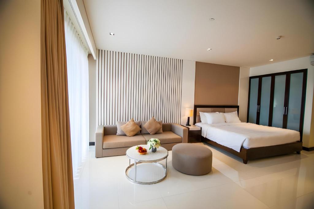 استوديو بسرير كينج بإطلالة، The Costa Nha Trang Residences 4/10