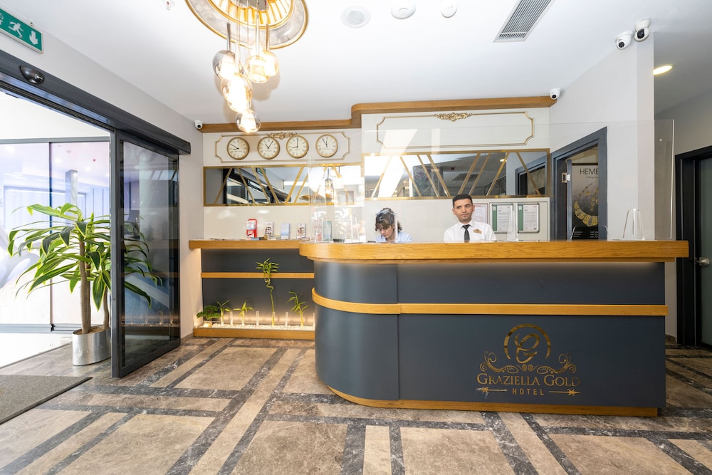 Lobby at Graziella Gold Hotel, ISTANBUL