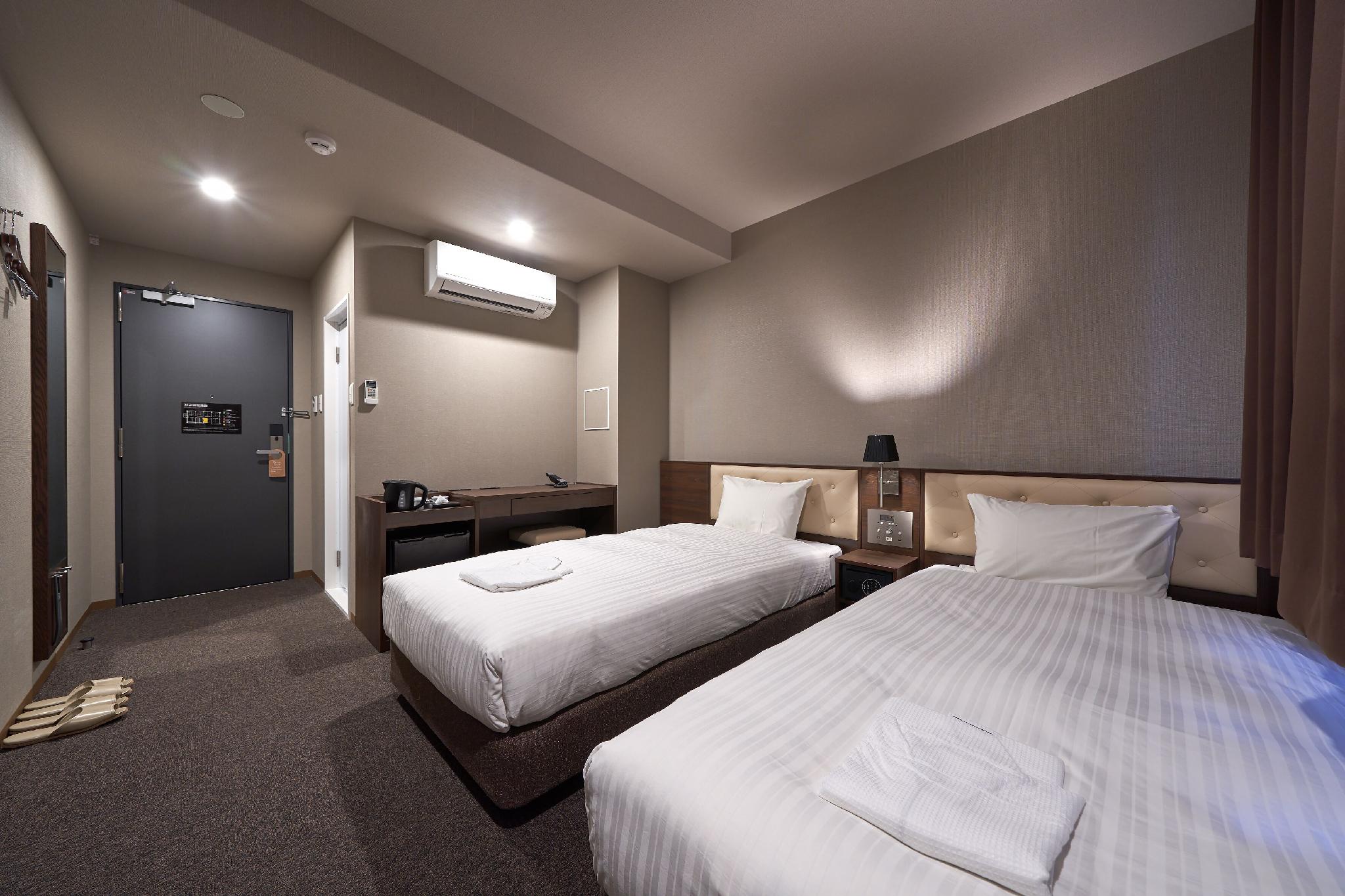 Room, 2 Double Beds, No Cleaning Services