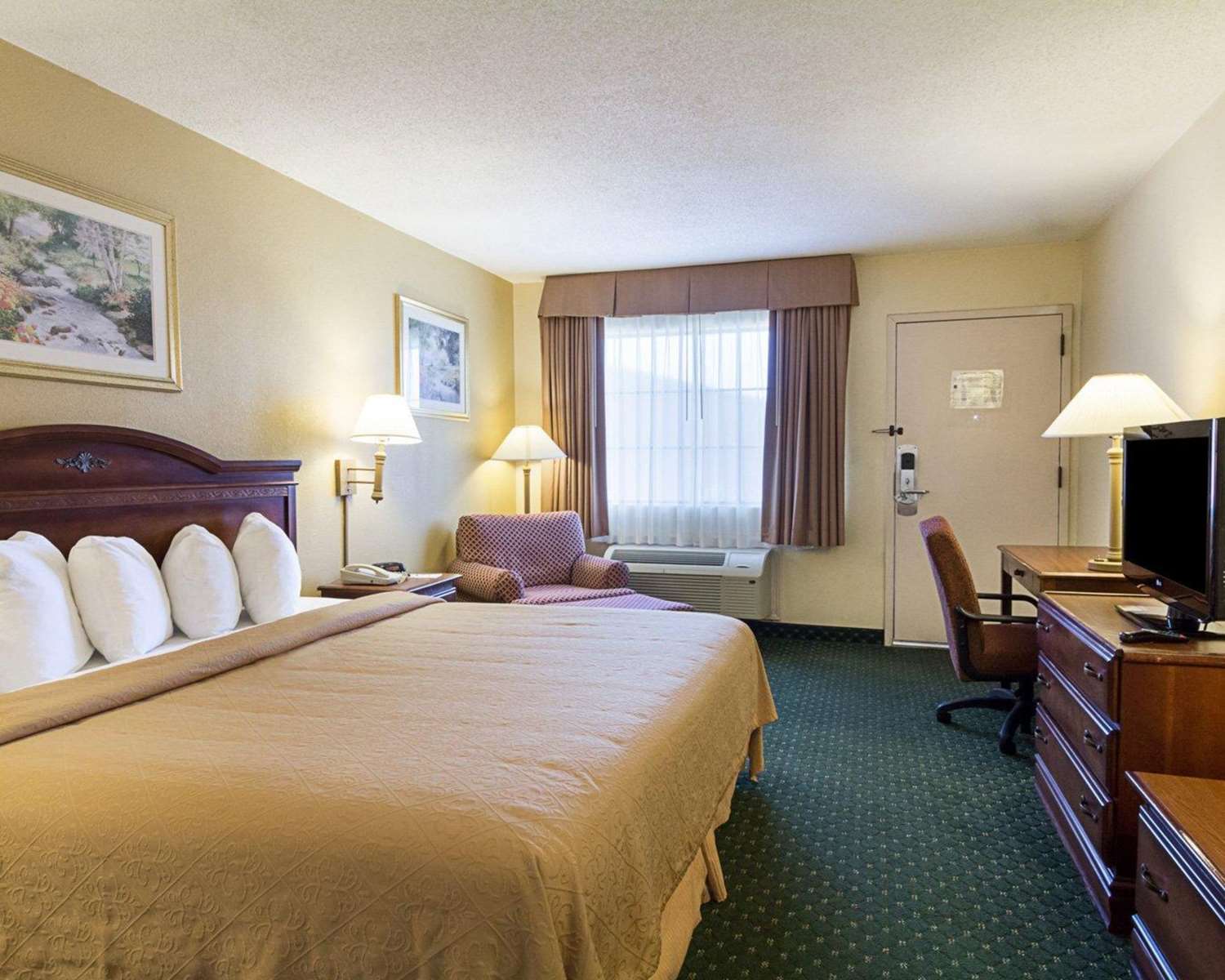 1 King Bed - Non-Smoking, Micfridge