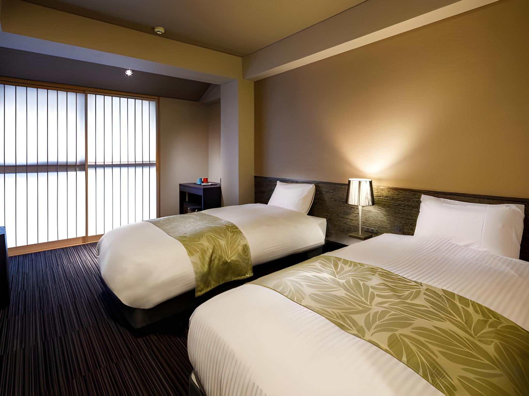 غرفة بسريرين منفصلين، Connect inn Shichijo kawaramachi 2/2