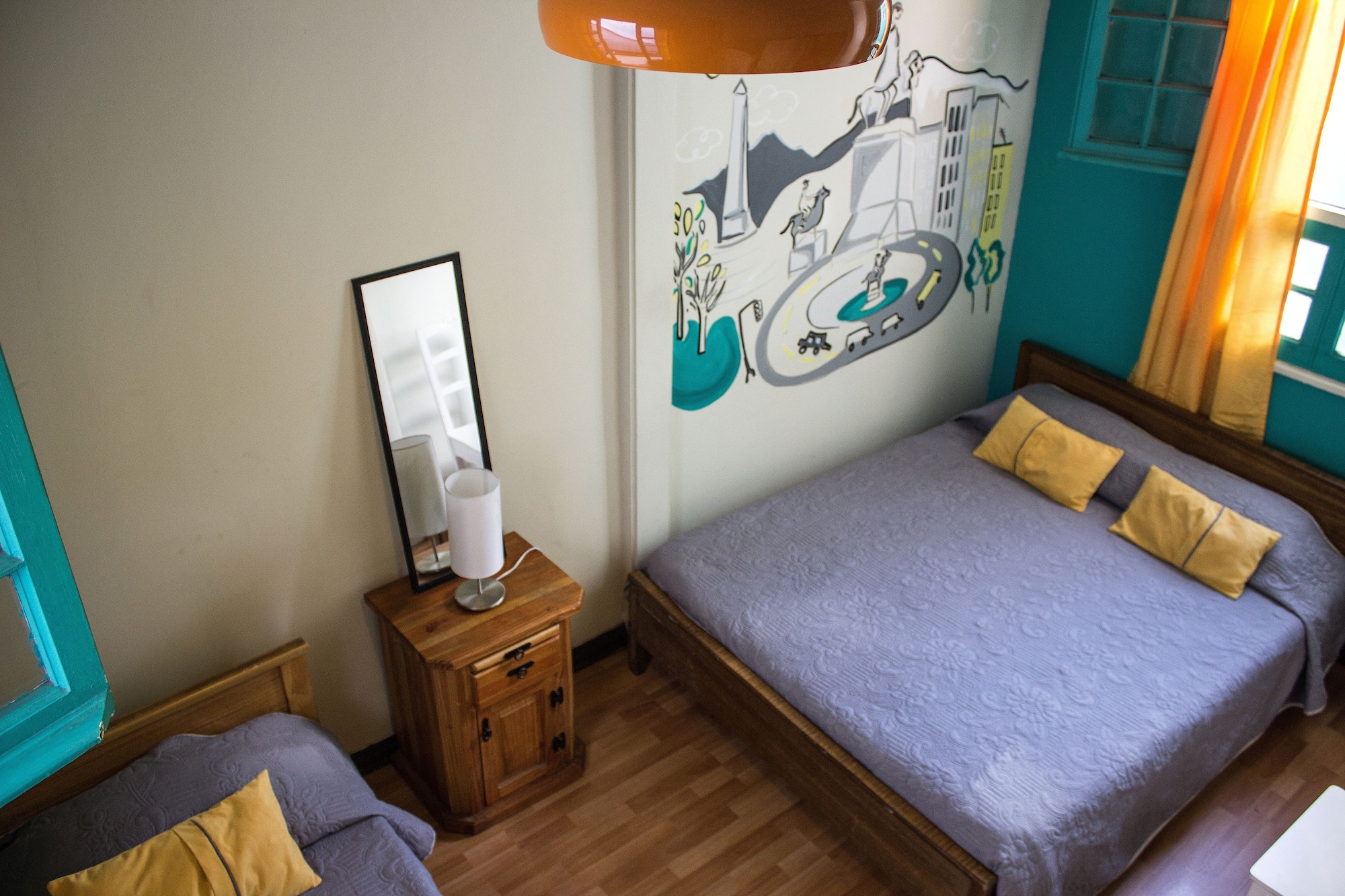 ROOM, TWIN BEDS, SHARED BATHROOM